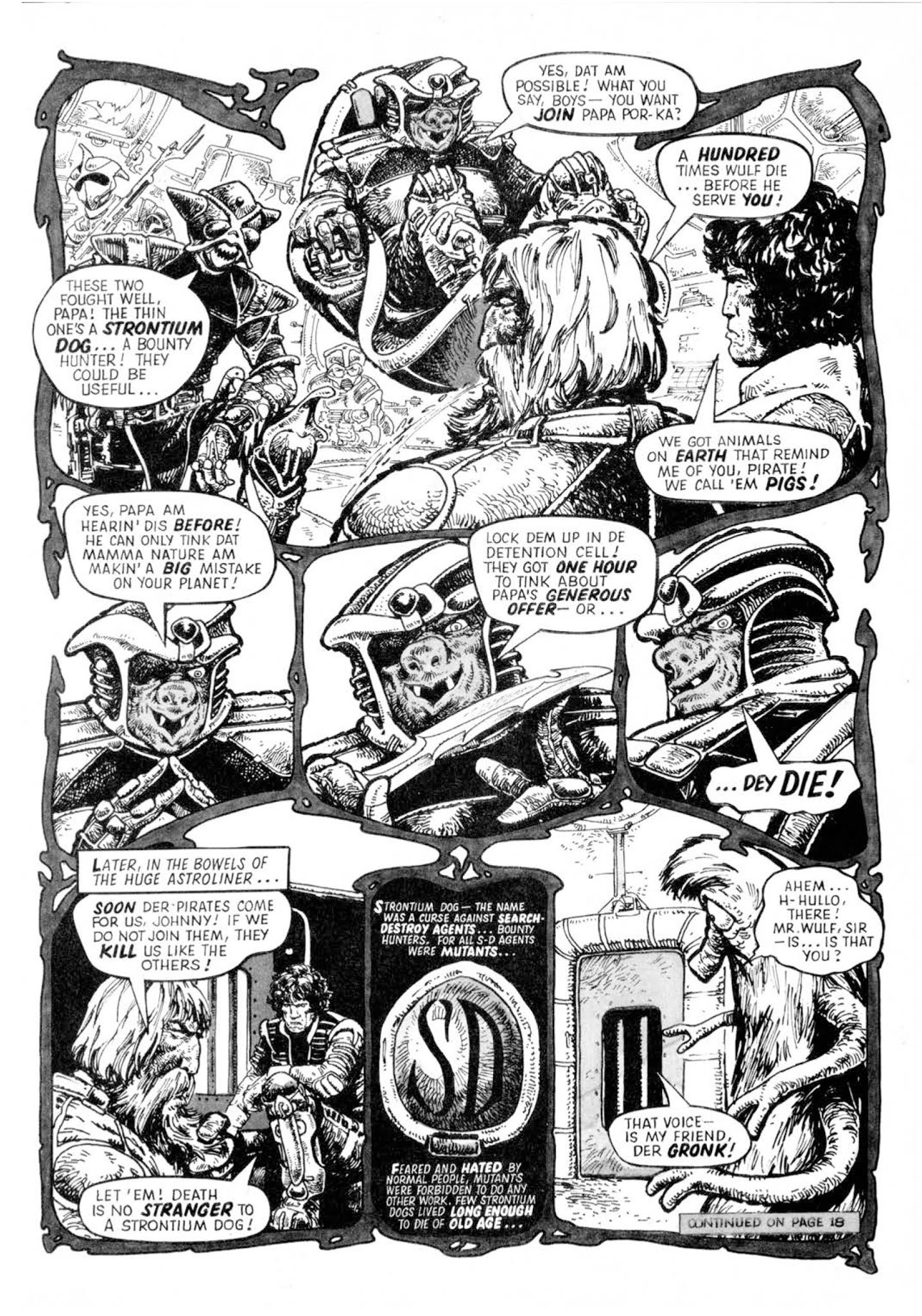 Read online Strontium Dog: Search/Destroy Agency Files comic -  Issue # TPB 1 (Part 1) - 22