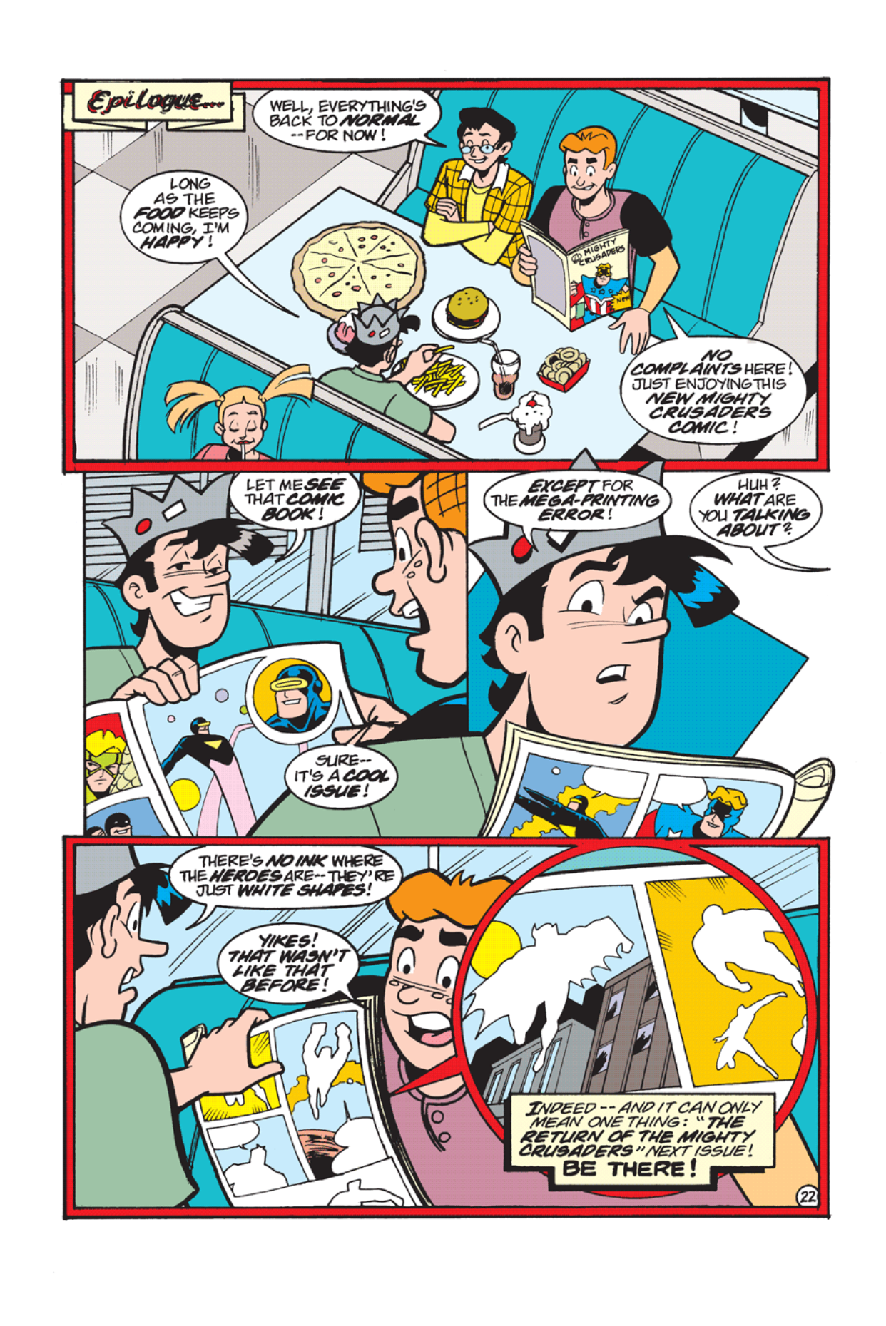 Read online Archie's Weird Mysteries comic -  Issue #13 - 24