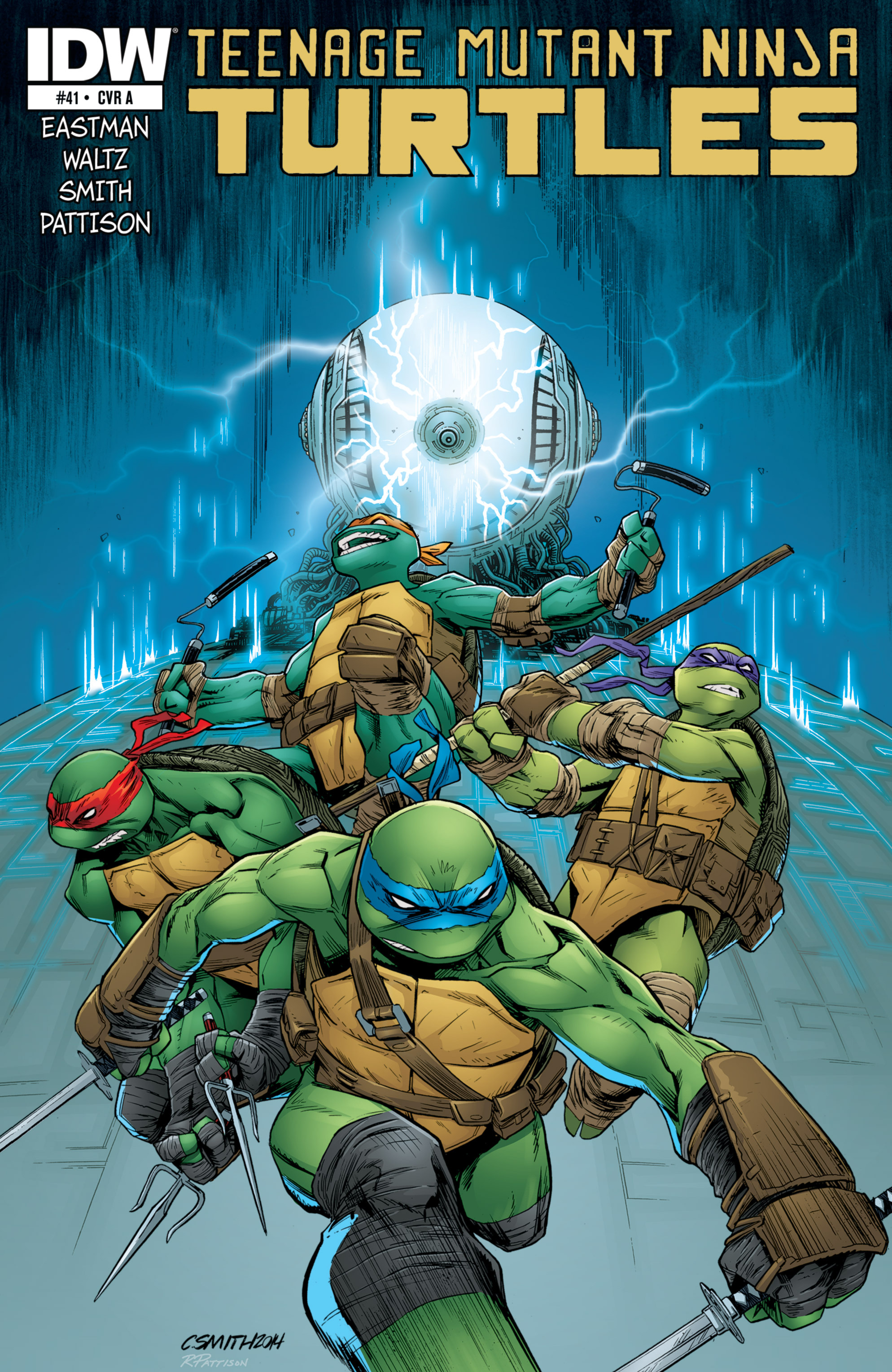 Read online Teenage Mutant Ninja Turtles (2011) comic -  Issue #41 - 1