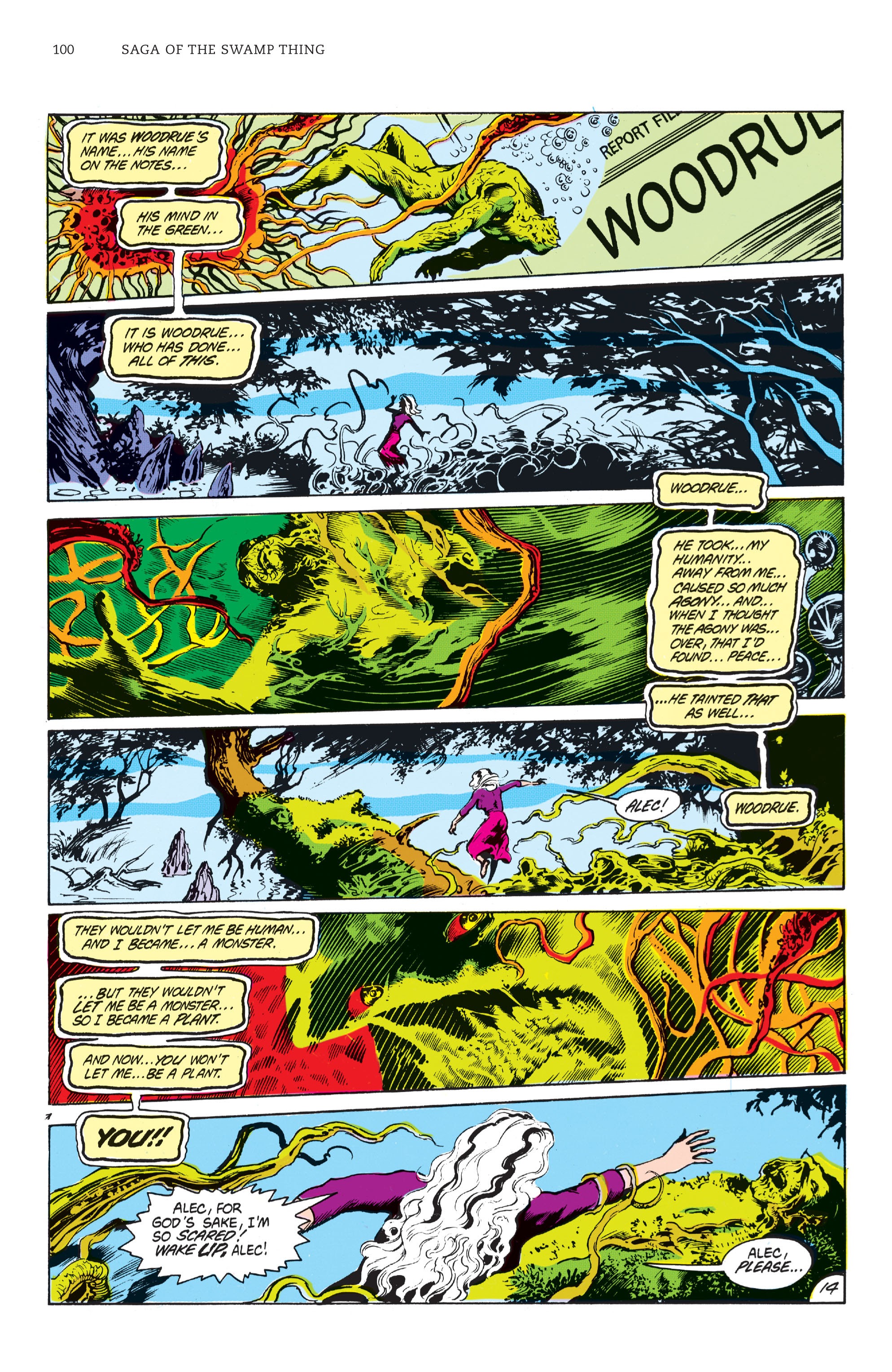 Read online Saga of the Swamp Thing comic -  Issue # TPB 1 (Part 1) - 97
