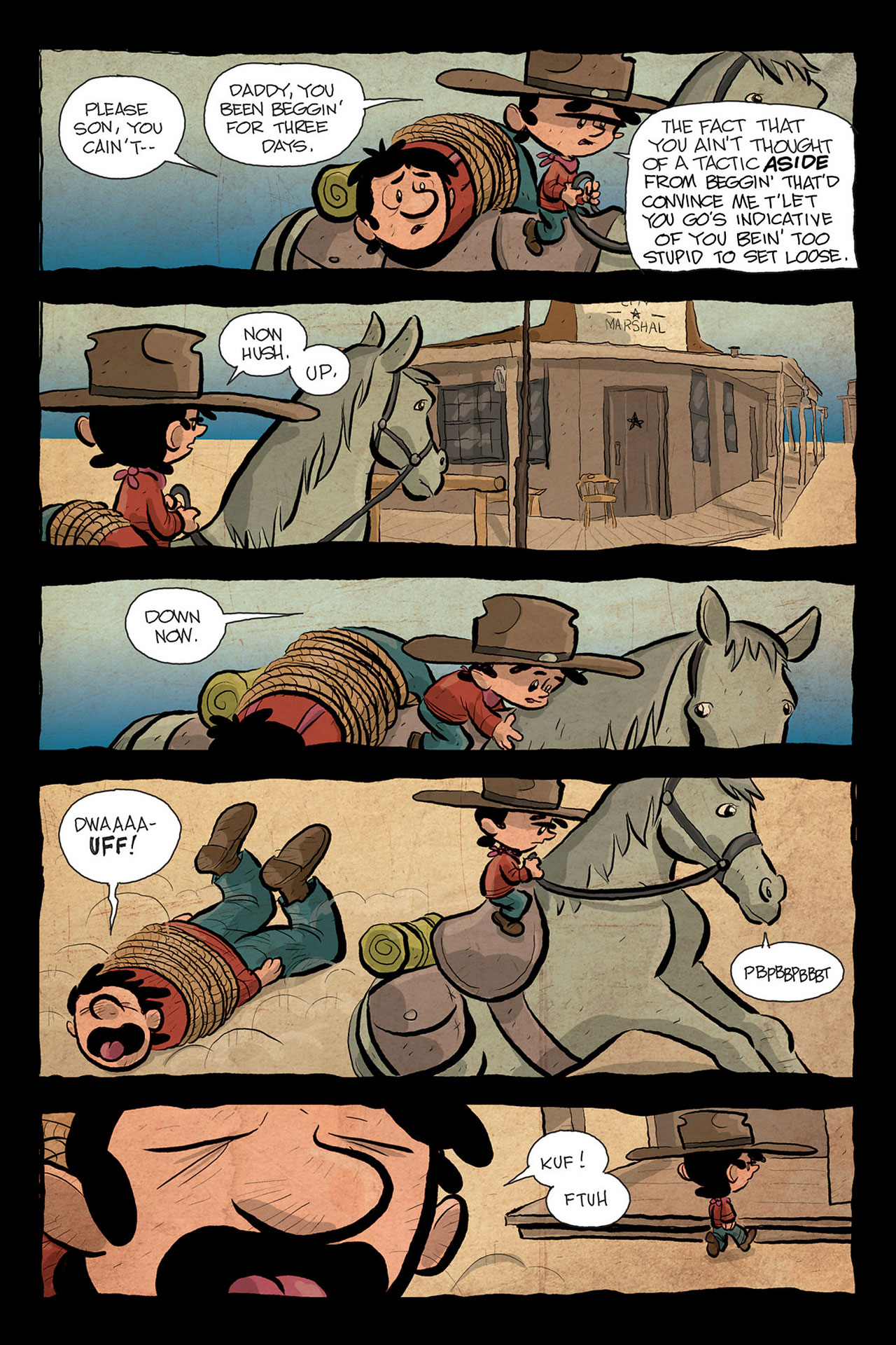 Read online Cow Boy comic -  Issue #3 - 5