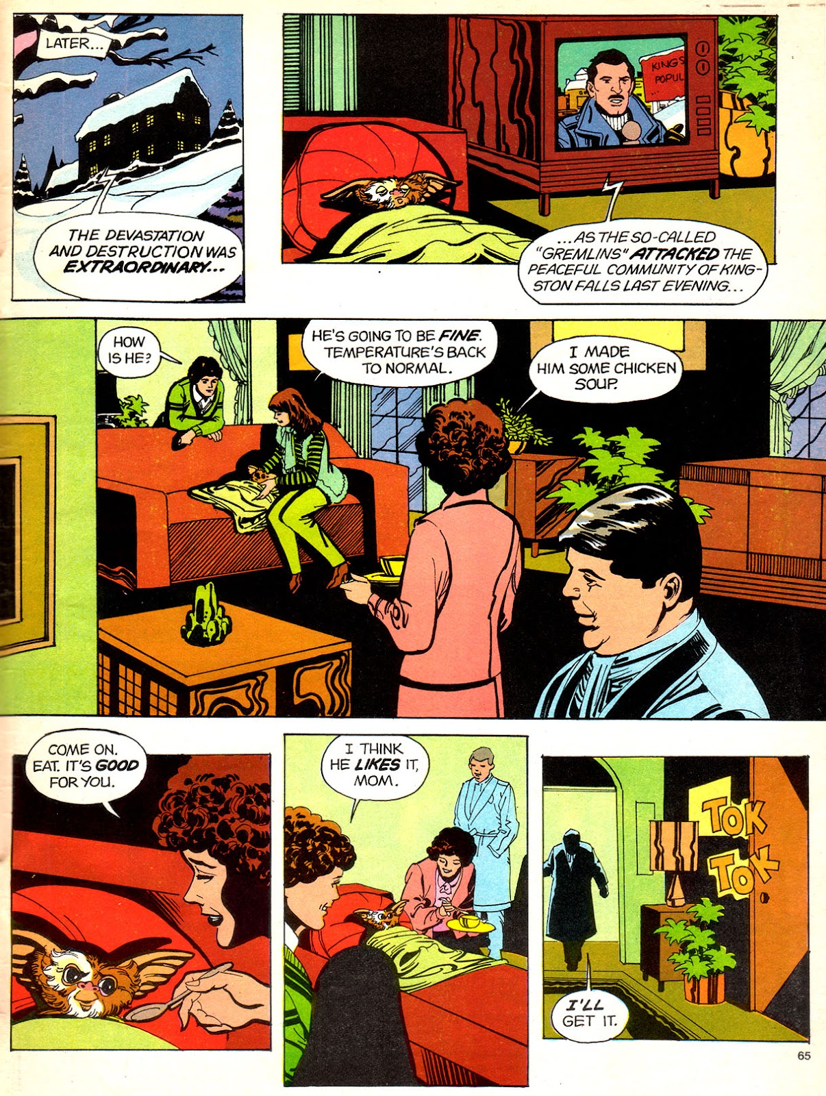 Gremlins: The Official Comic Strip Adaptation issue Full - Page 63