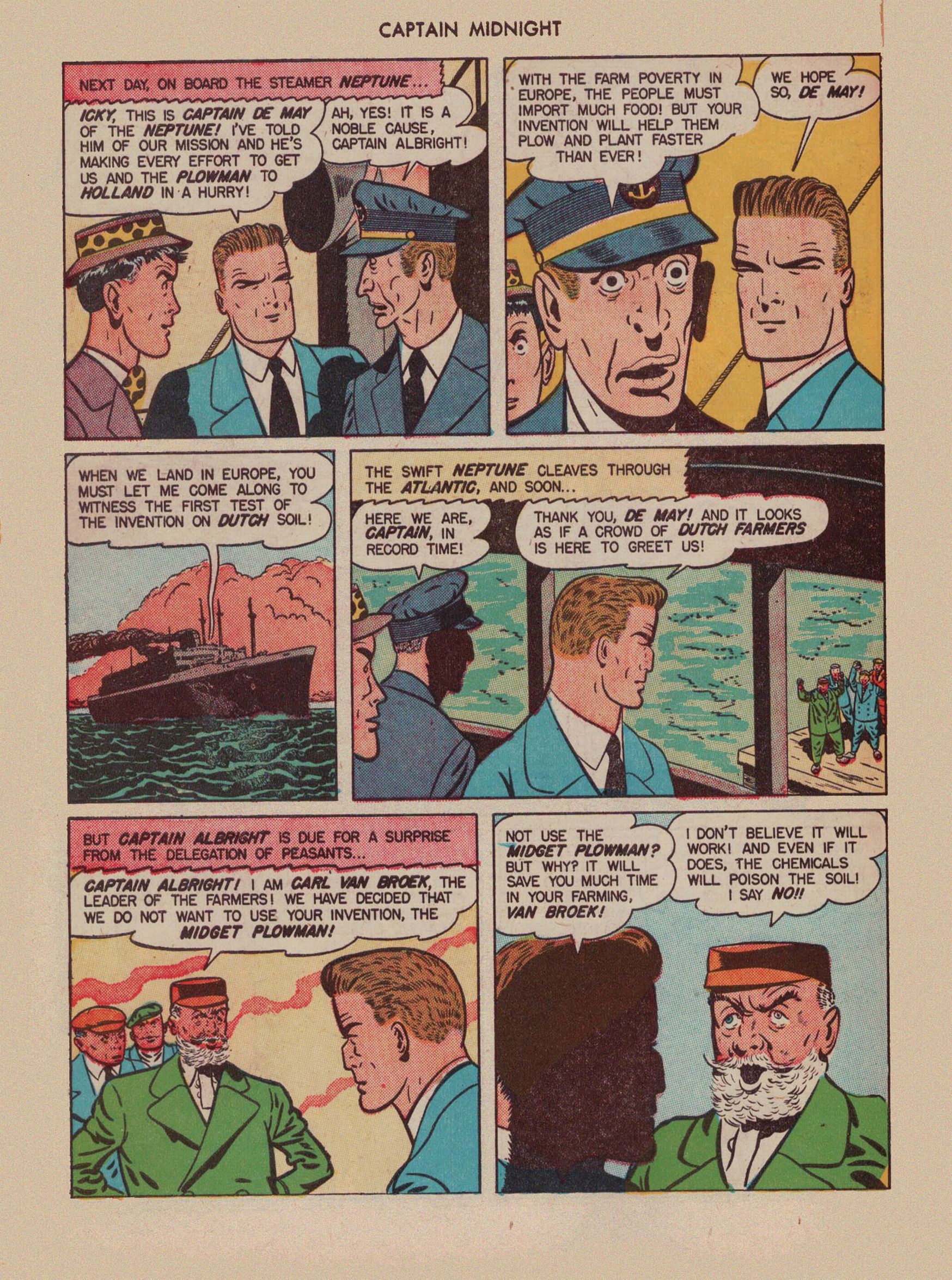 Read online Captain Midnight (1942) comic -  Issue #43 - 6
