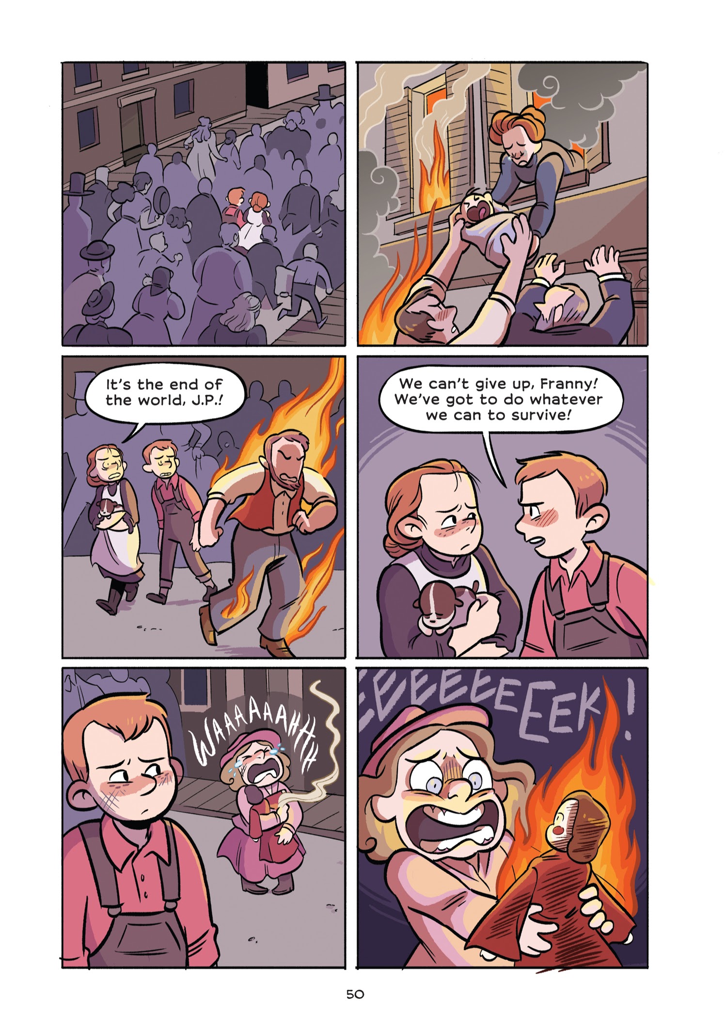 Read online History Comics comic -  Issue # The Great Chicago Fire: Rising From the Ashes - 59