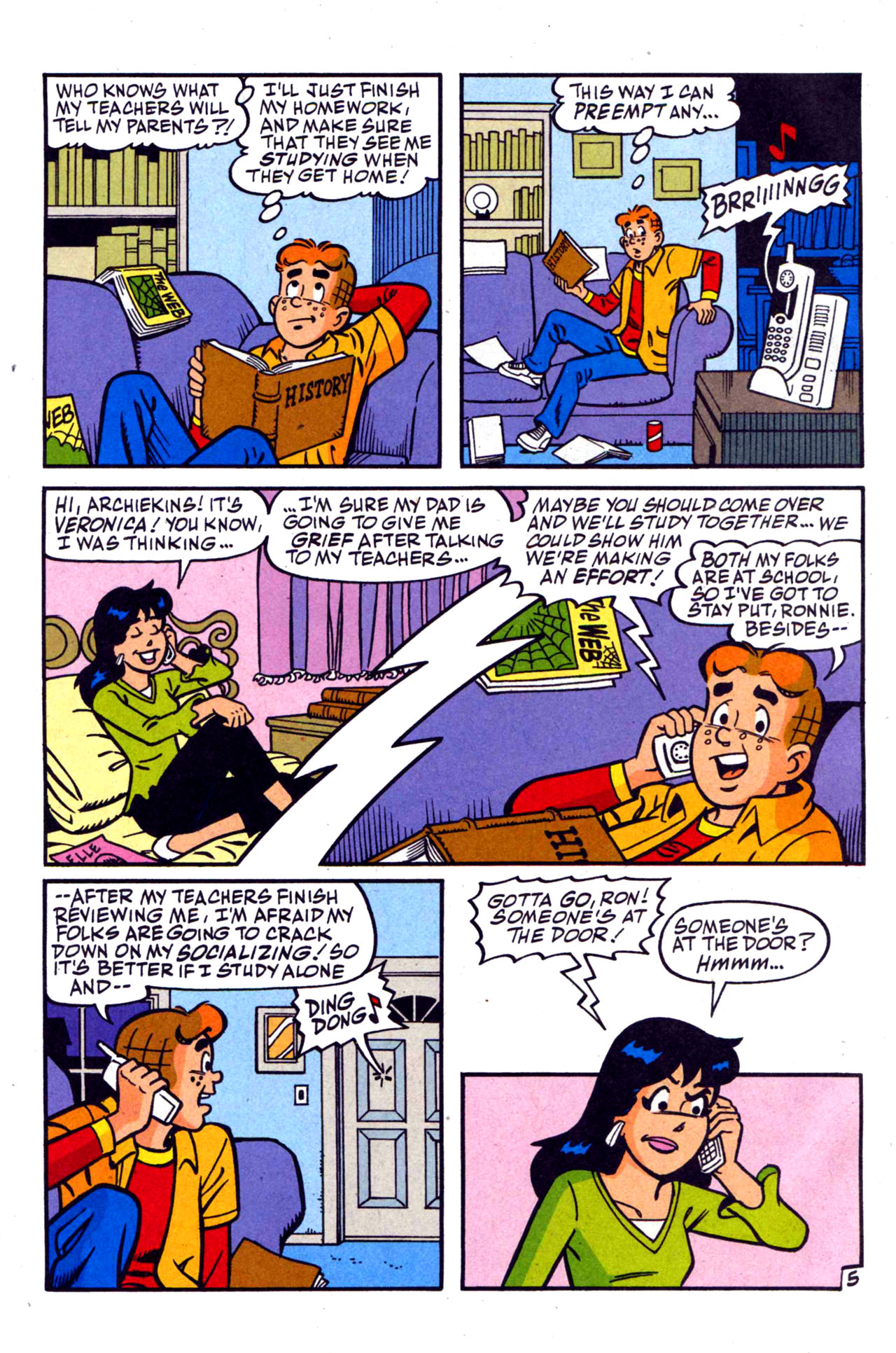 Read online Archie (1960) comic -  Issue #590 - 8