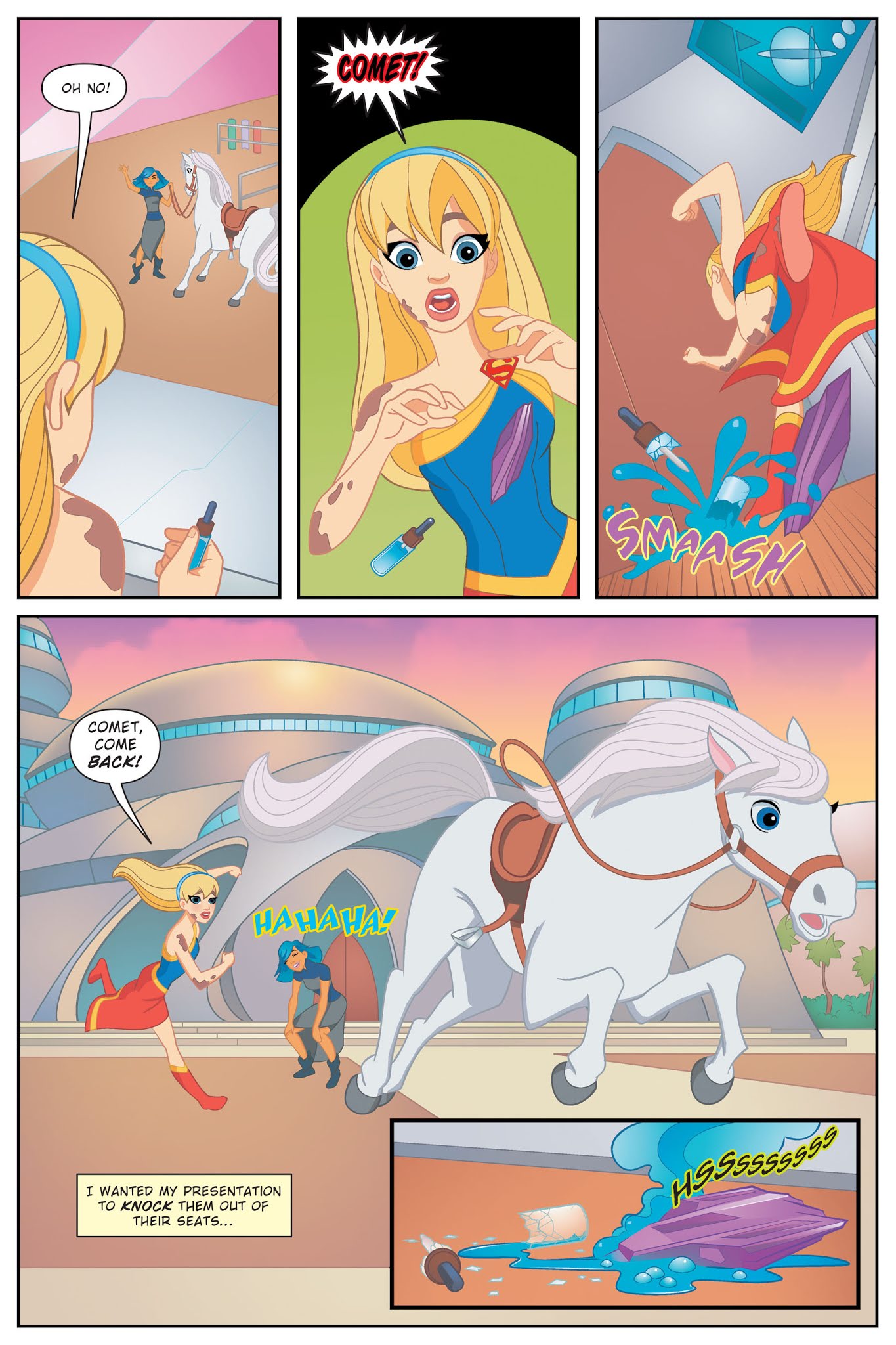 Read online DC Super Hero Girls: Finals Crisis comic -  Issue # TPB - 23