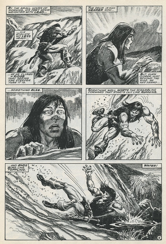 Read online The Savage Sword Of Conan comic -  Issue #223 - 11