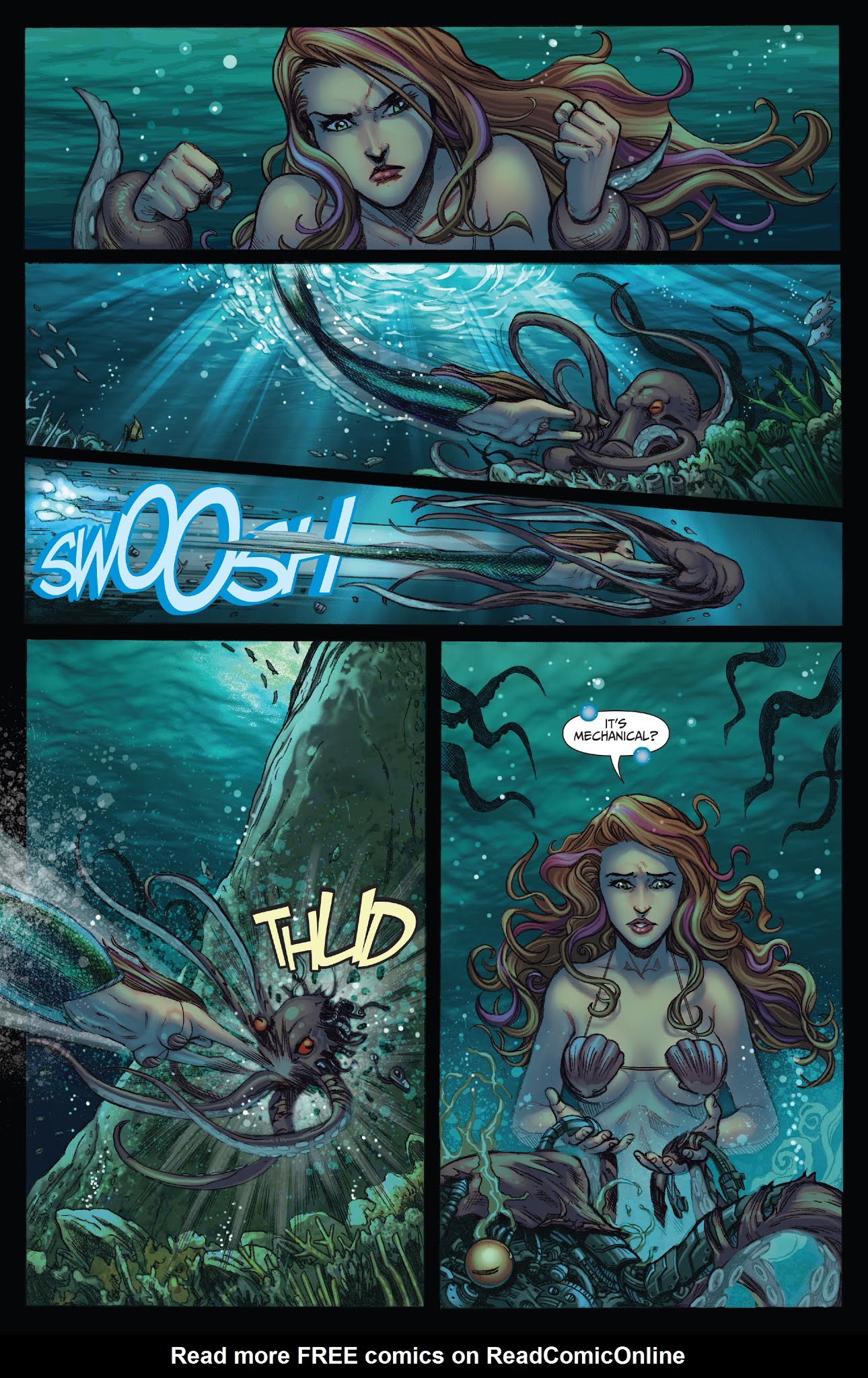 Read online Grimm Fairy Tales presents The Little Mermaid comic -  Issue #1 - 8