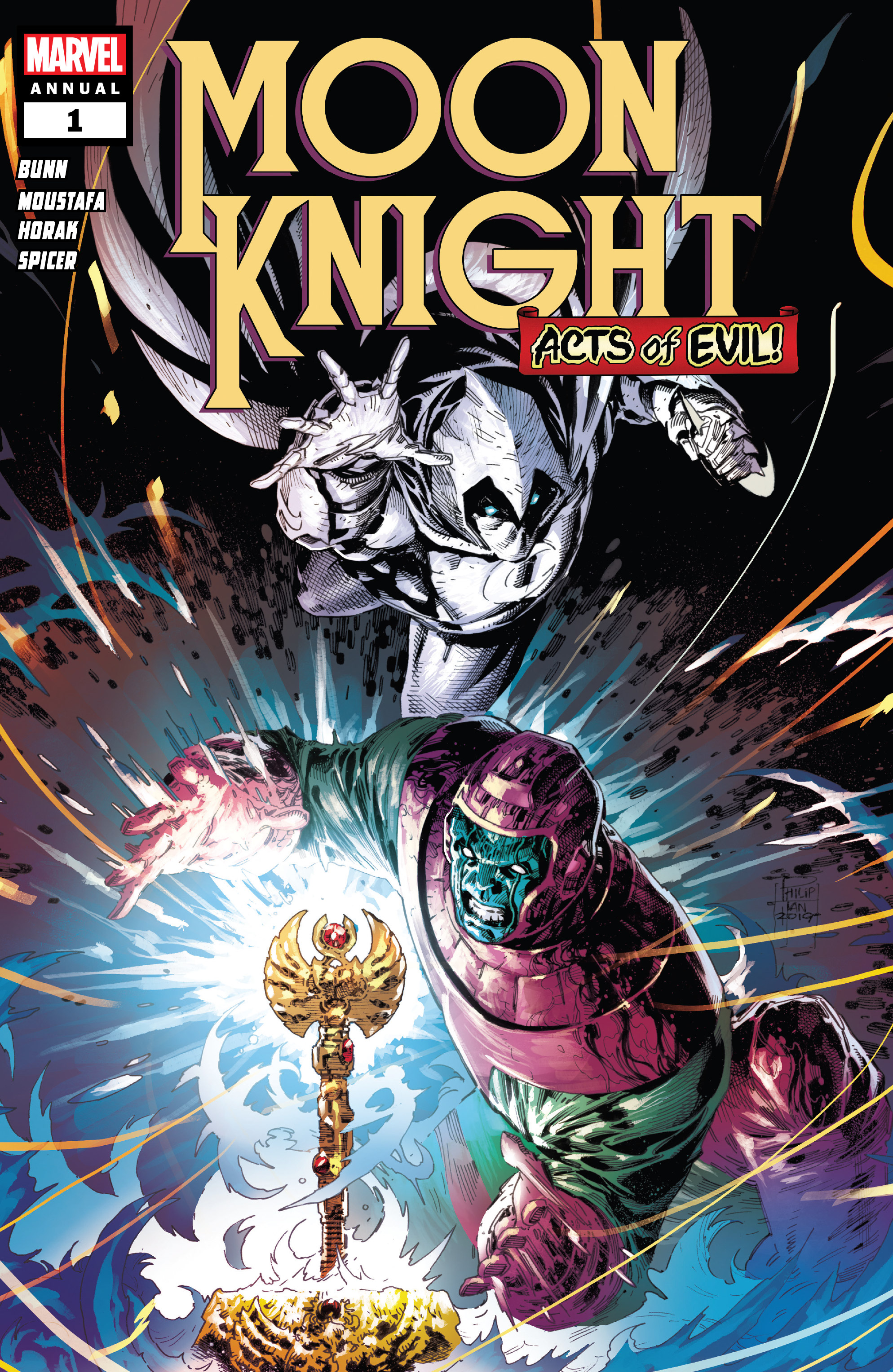 Read online Moon Knight (2016) comic -  Issue # Annual 1 - 1