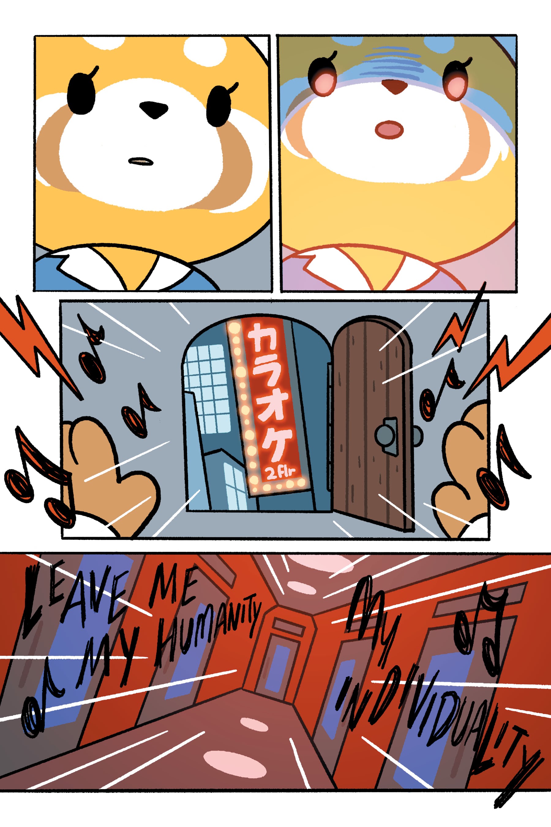 Read online Aggretsuko: Down the Rabbit Hole comic -  Issue # TPB - 18
