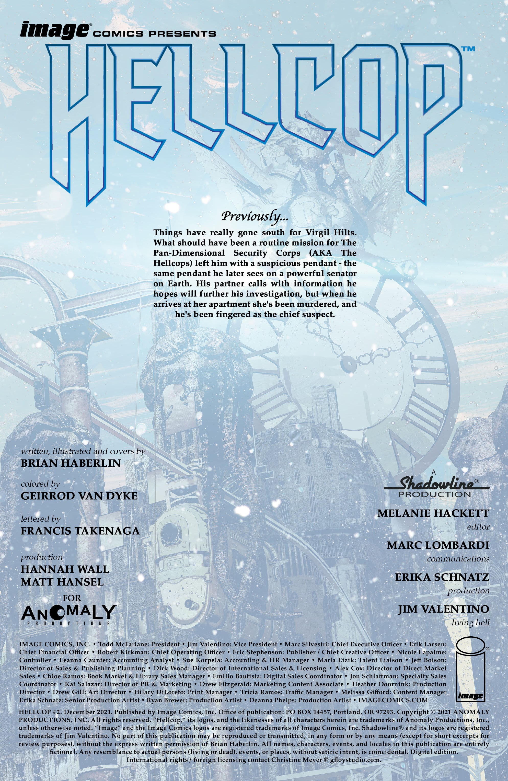 Read online Hellcop (2021) comic -  Issue #2 - 2