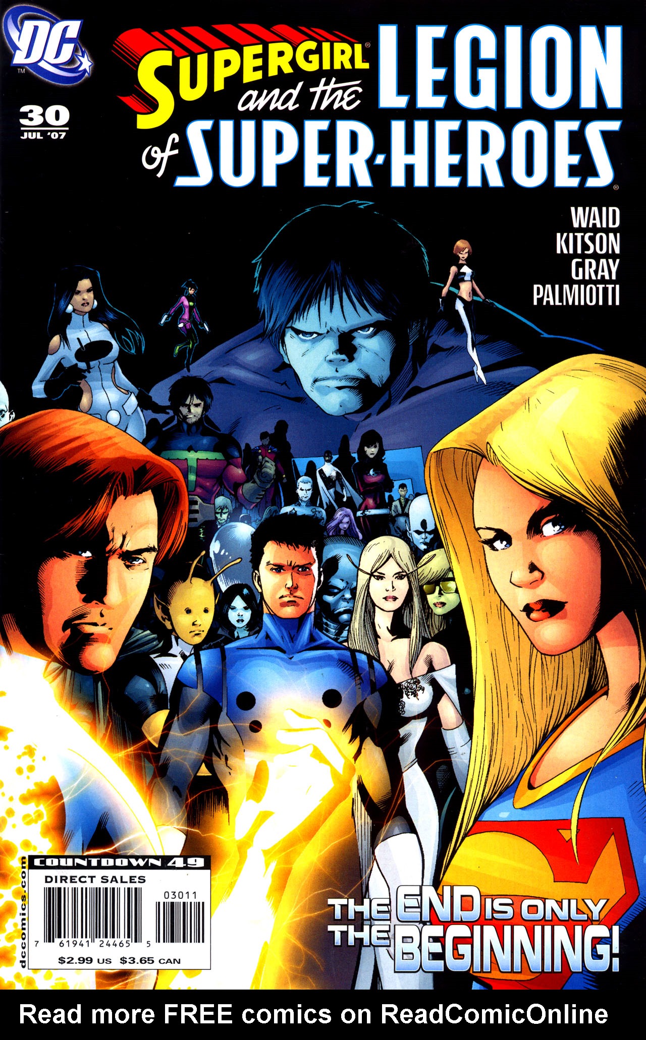 Read online Supergirl and the Legion of Super-Heroes comic -  Issue #30 - 1