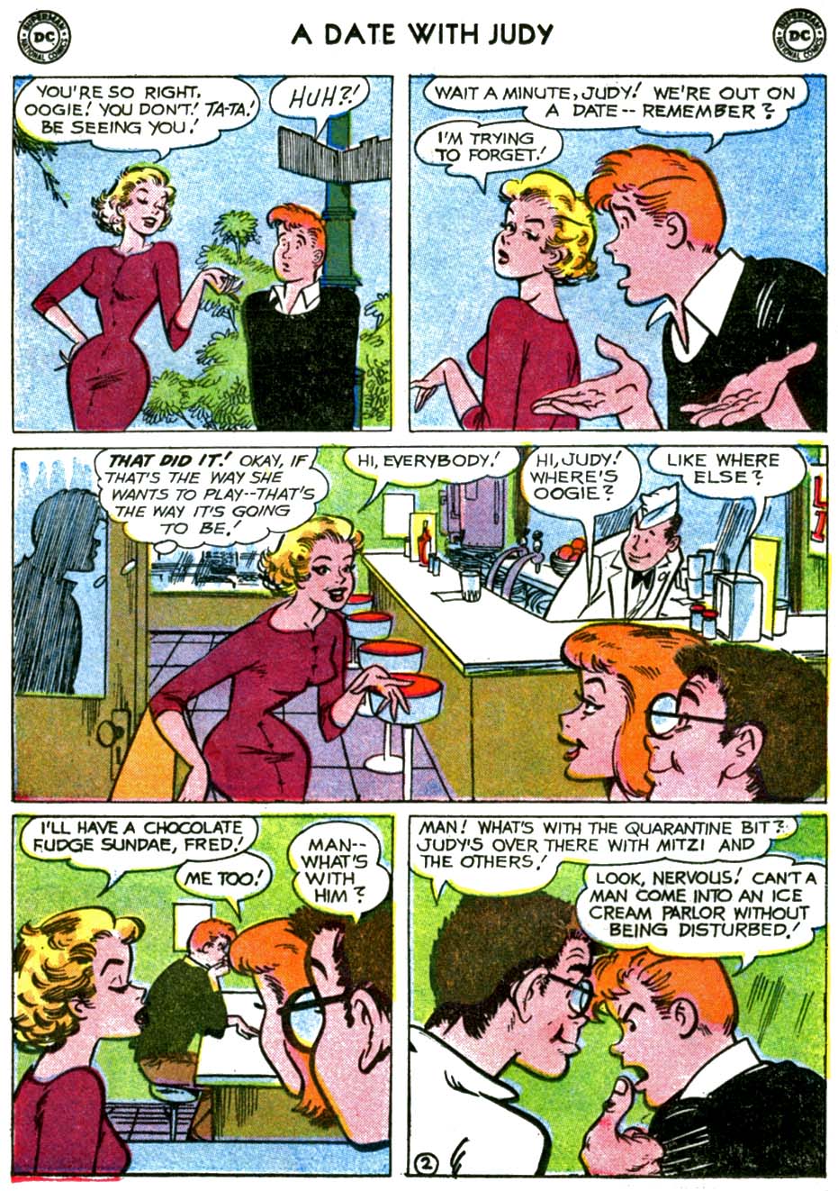 Read online A Date with Judy comic -  Issue #77 - 19