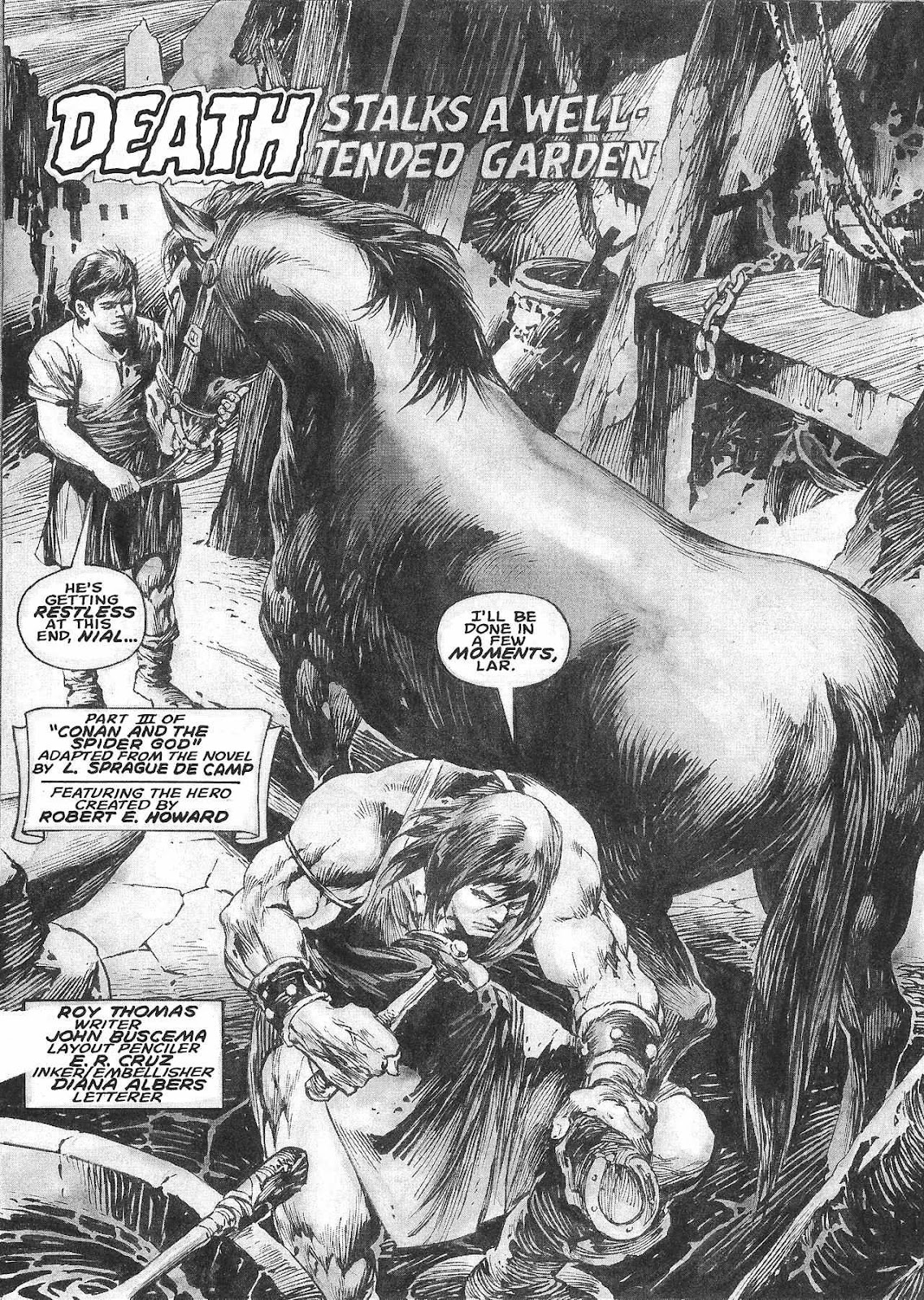 The Savage Sword Of Conan issue 209 - Page 3