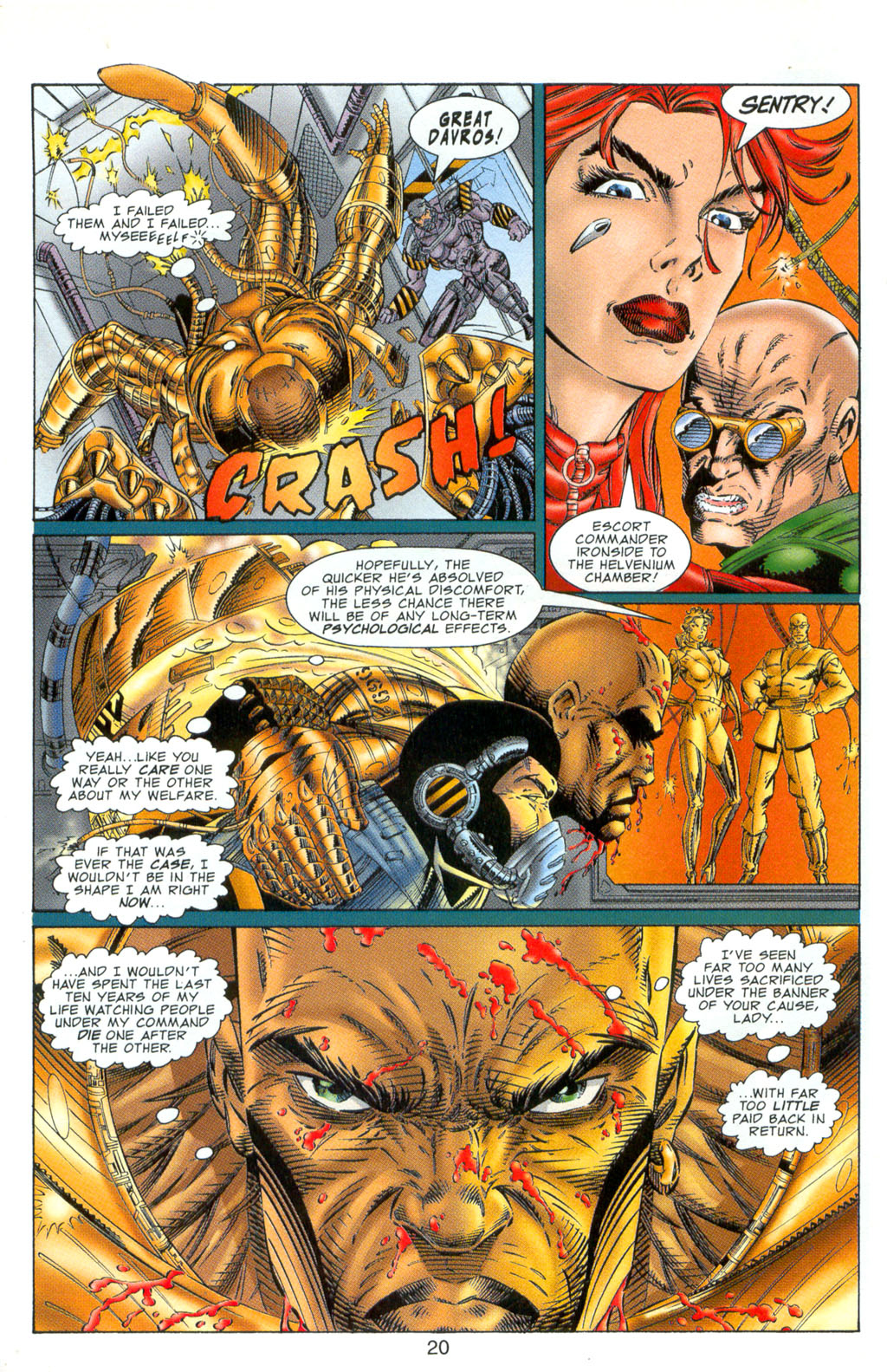 Read online Bloodstrike (1993) comic -  Issue #3 - 20