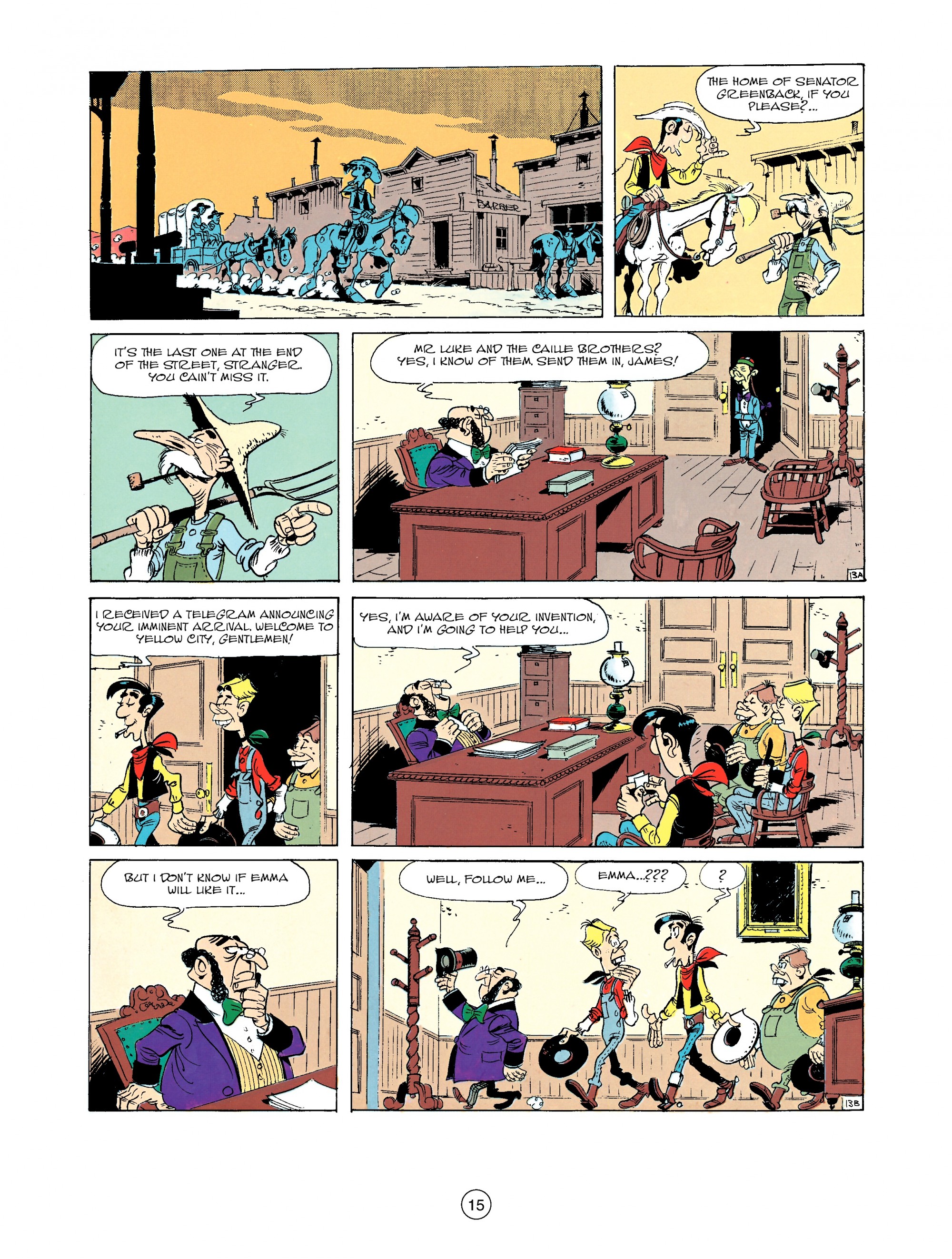 Read online A Lucky Luke Adventure comic -  Issue #33 - 15
