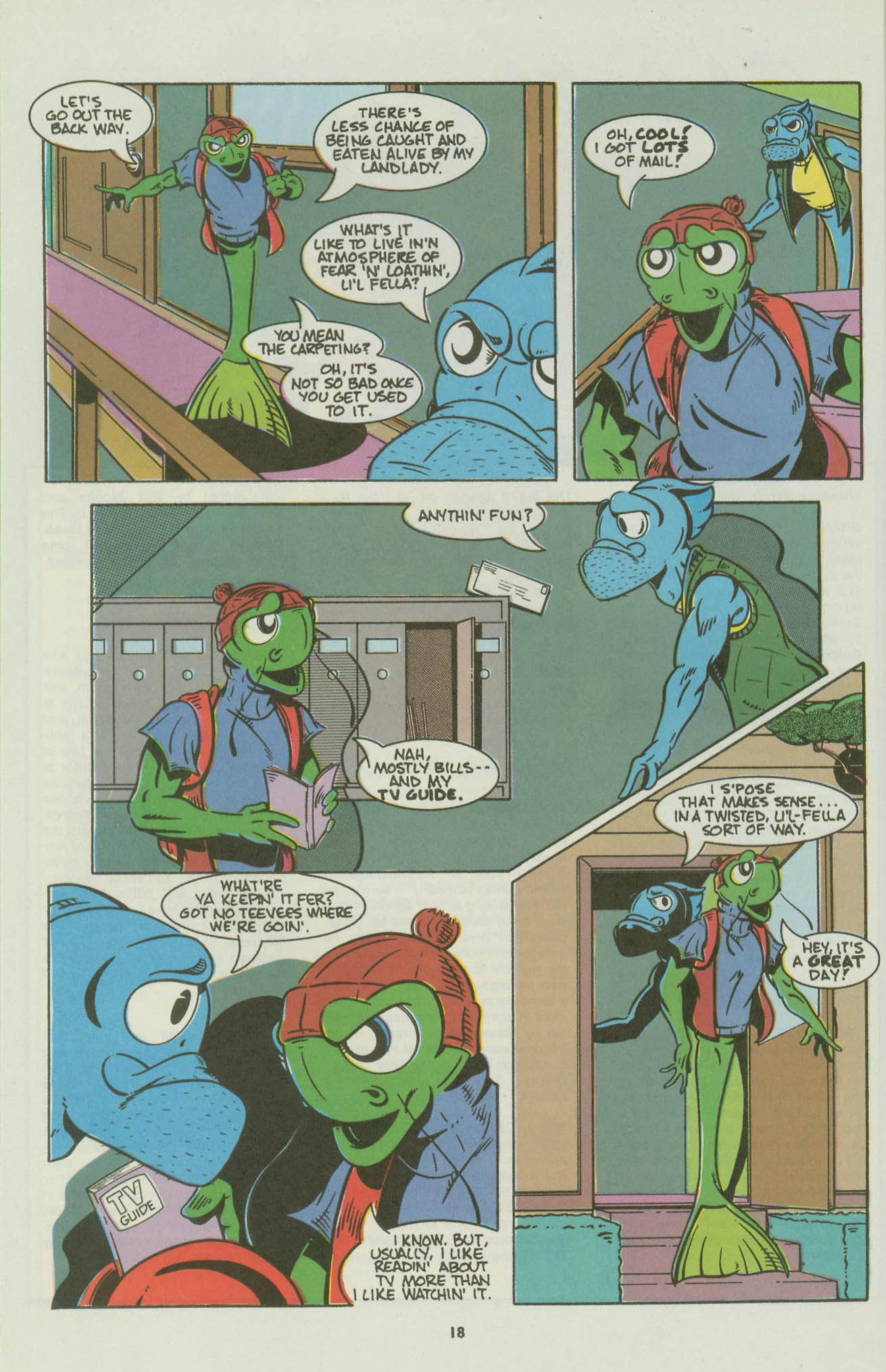 Read online The Fish Police comic -  Issue #15 - 20