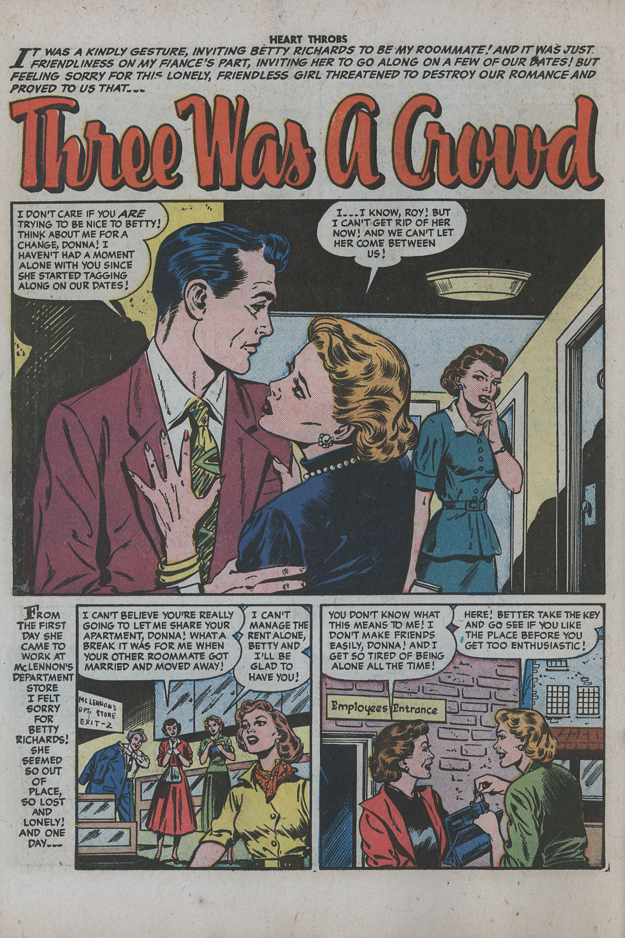 Read online Heart Throbs comic -  Issue #32 - 18