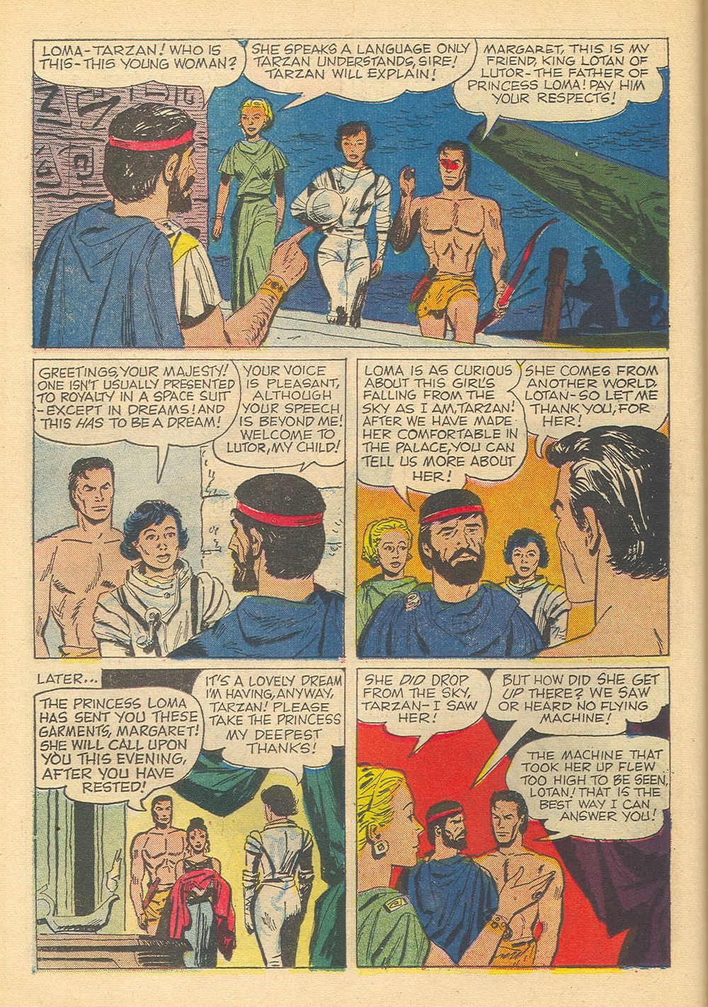 Read online Tarzan (1948) comic -  Issue #51 - 74