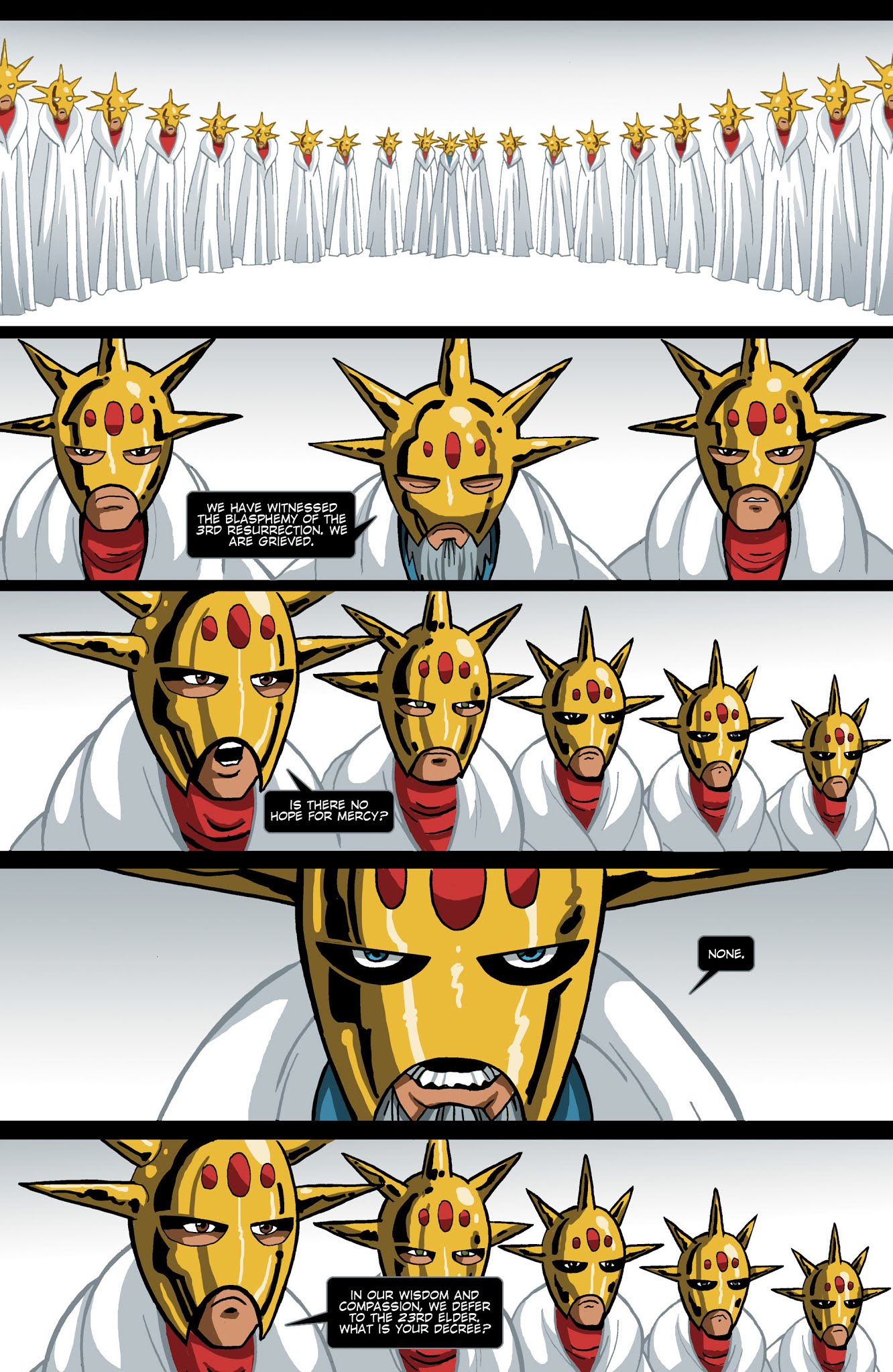 Read online [email protected]: The Blasphemy Throne comic -  Issue #3 - 23