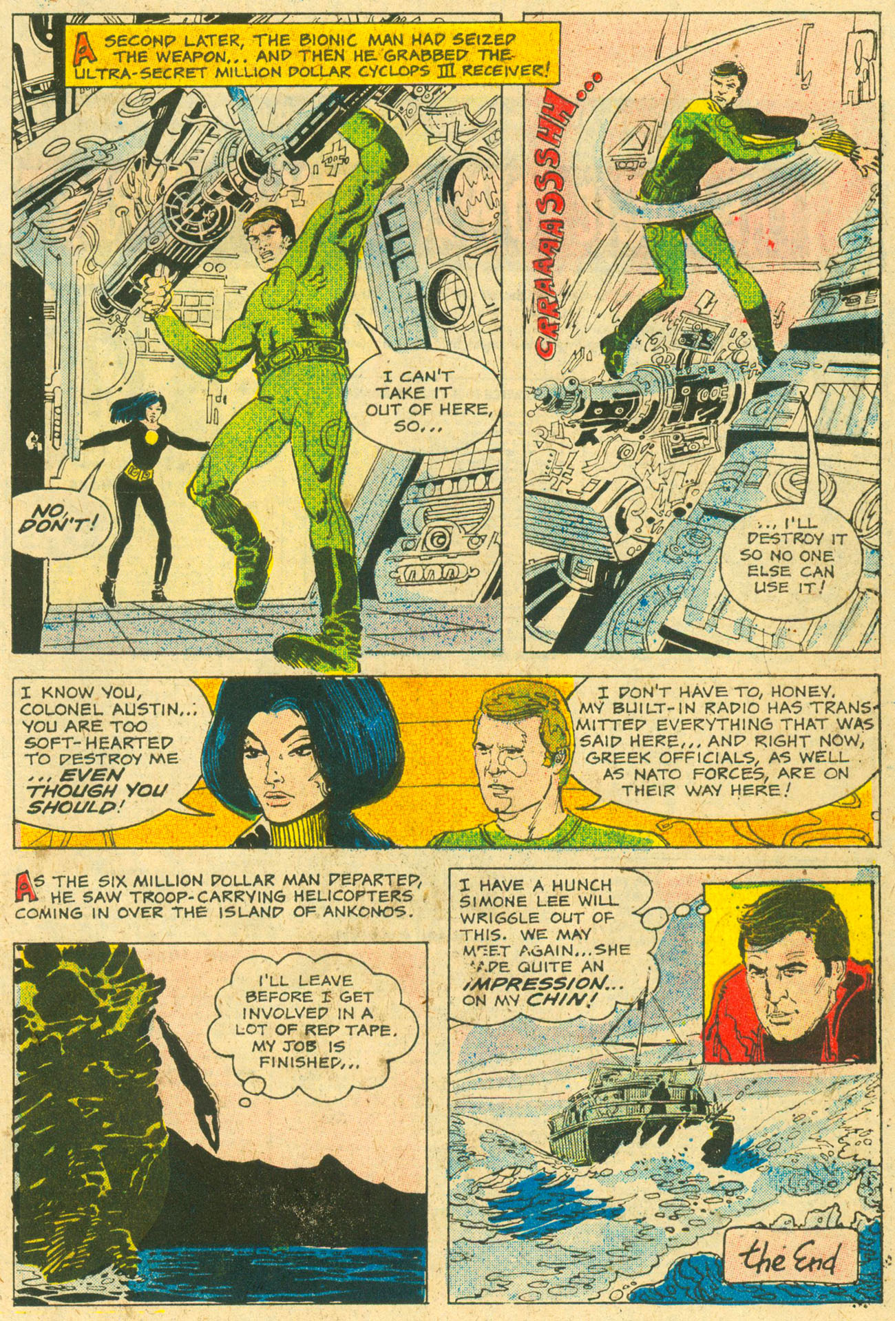 Read online The Six Million Dollar Man [comic] comic -  Issue #6 - 29