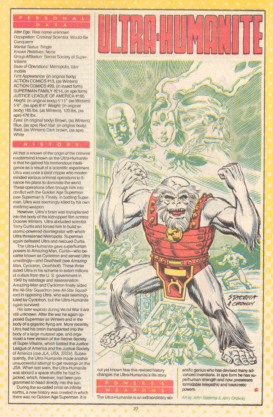 Read online Who's Who: The Definitive Directory of the DC Universe comic -  Issue #24 - 30
