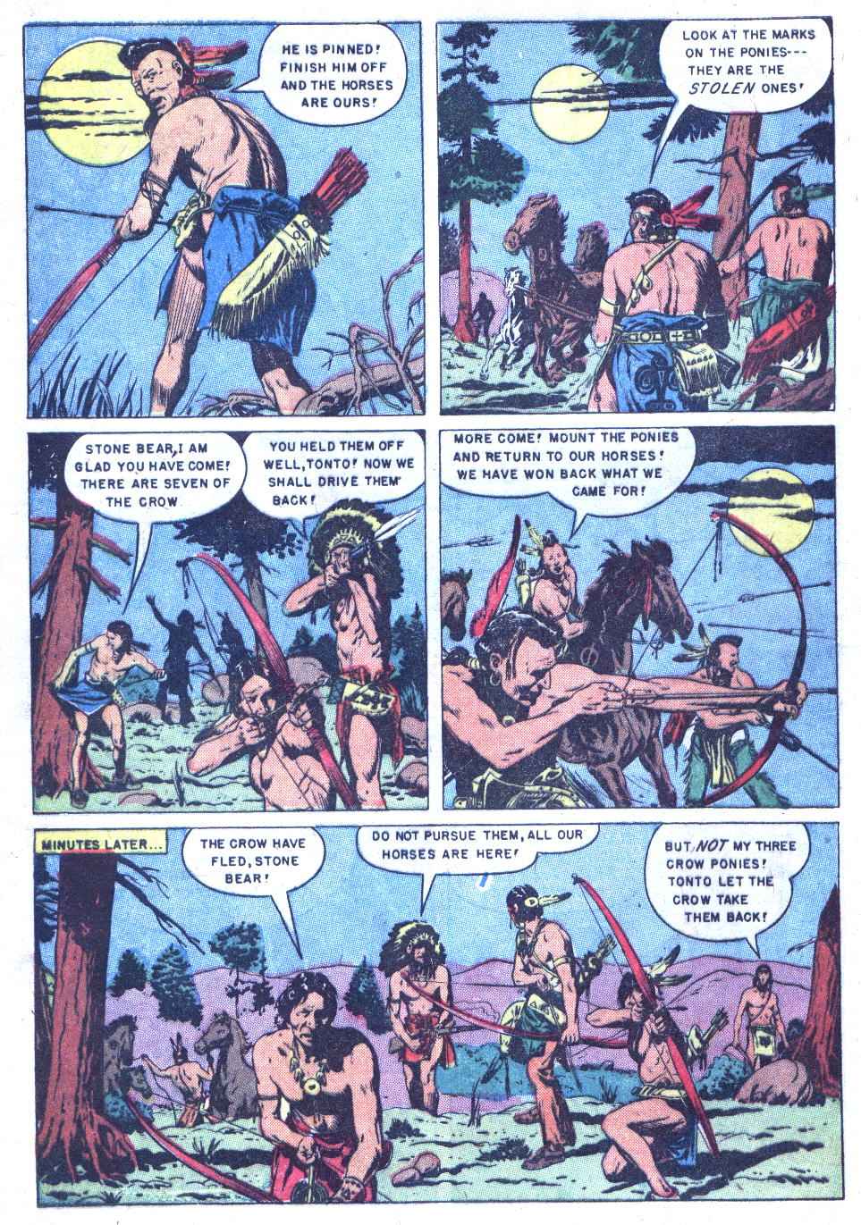 Read online Lone Ranger's Companion Tonto comic -  Issue #14 - 8
