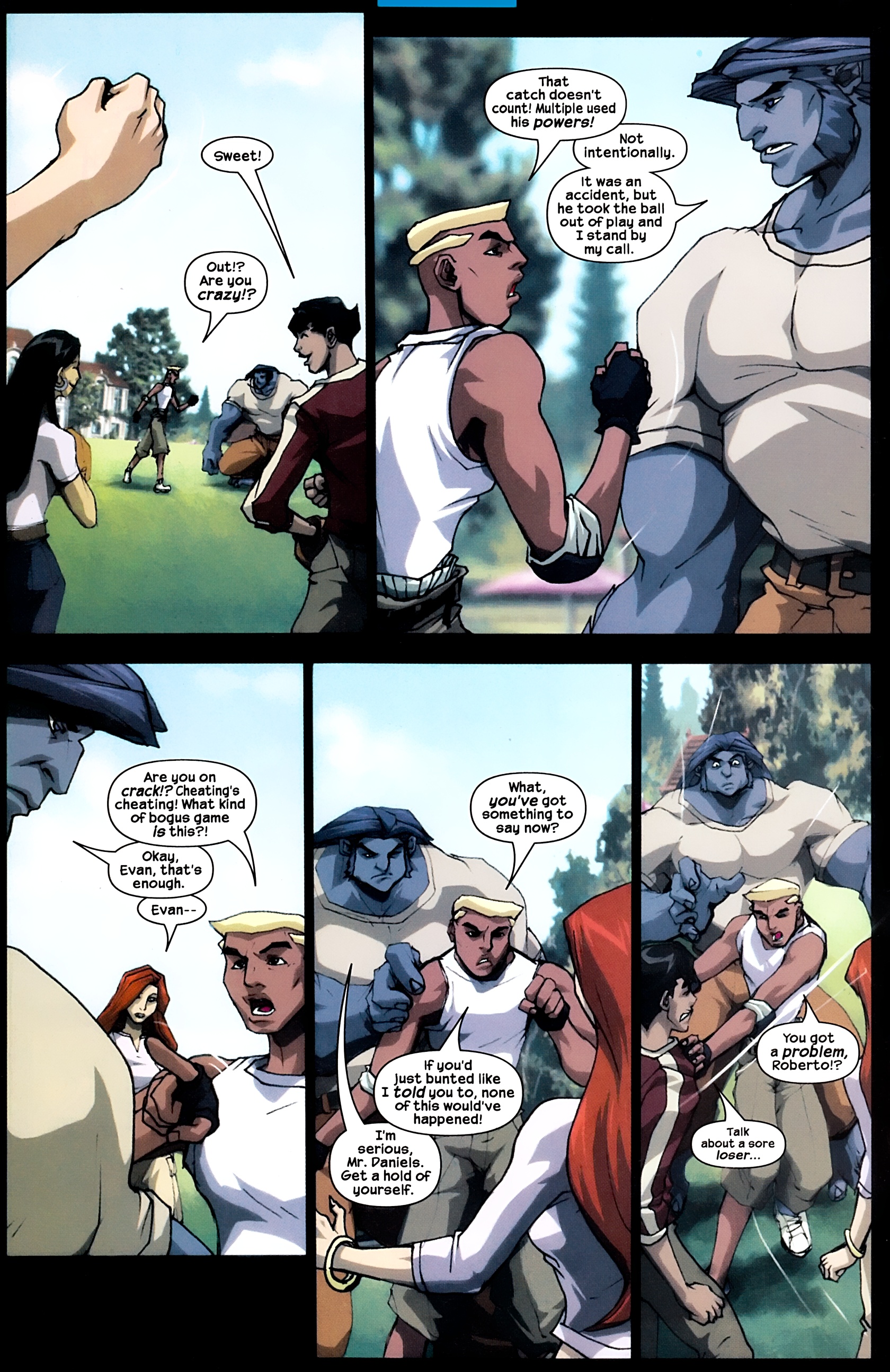 Read online X-Men: Evolution comic -  Issue #7 - 11
