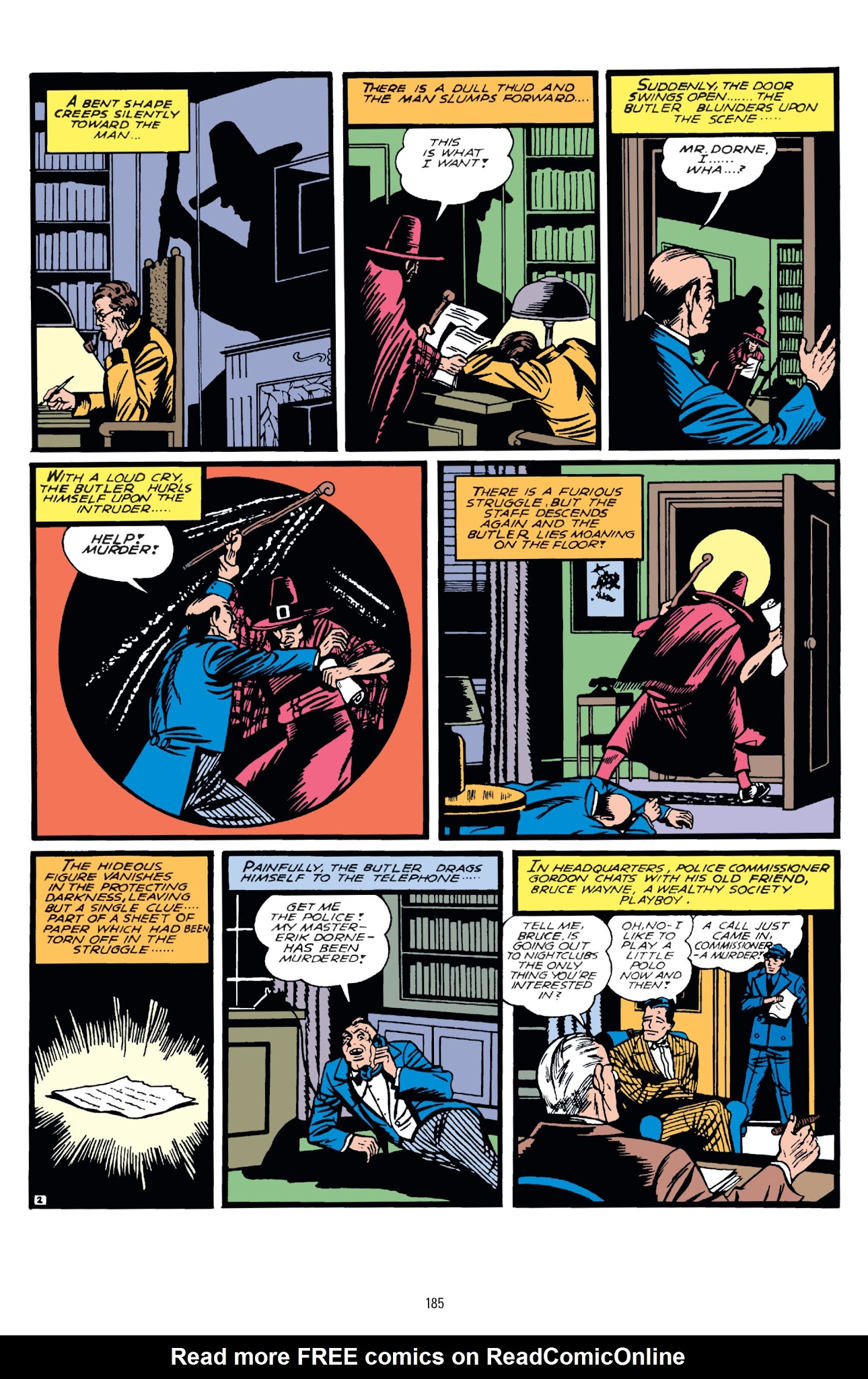 Read online Batman: The Golden Age Omnibus comic -  Issue # TPB 2 - 185