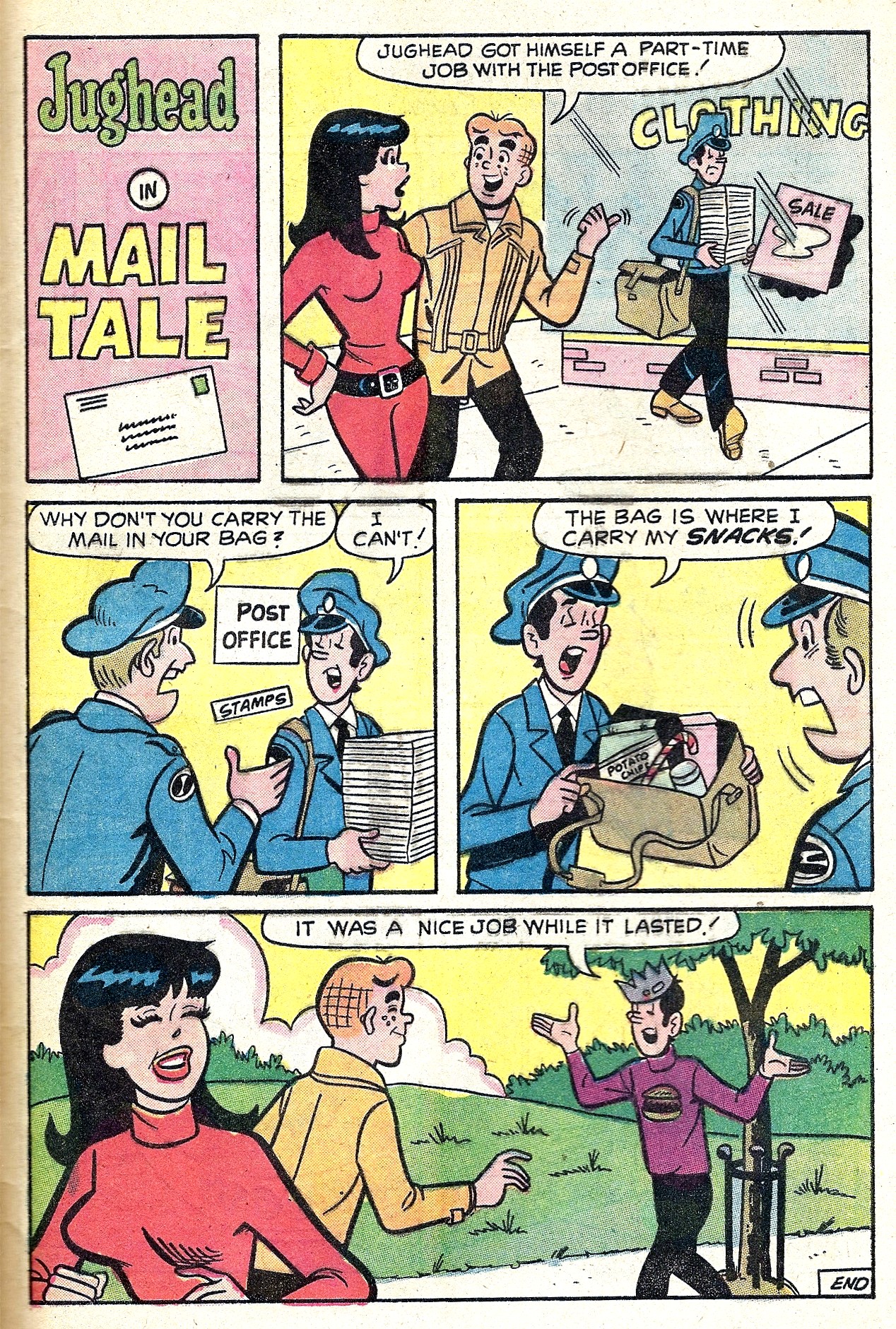 Read online Jughead's Jokes comic -  Issue #34 - 45