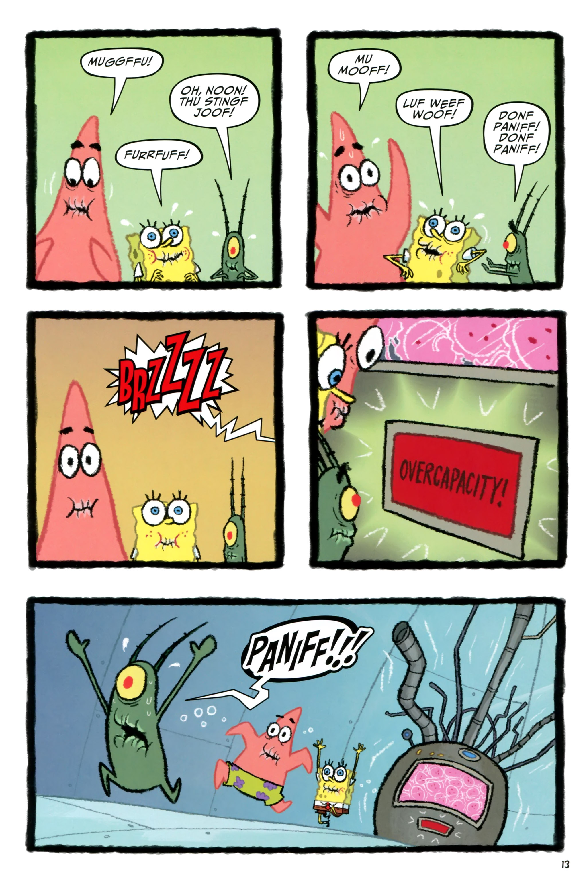 Read online Spongebob Freestyle Funnies comic -  Issue # FCBD 2015 - 15