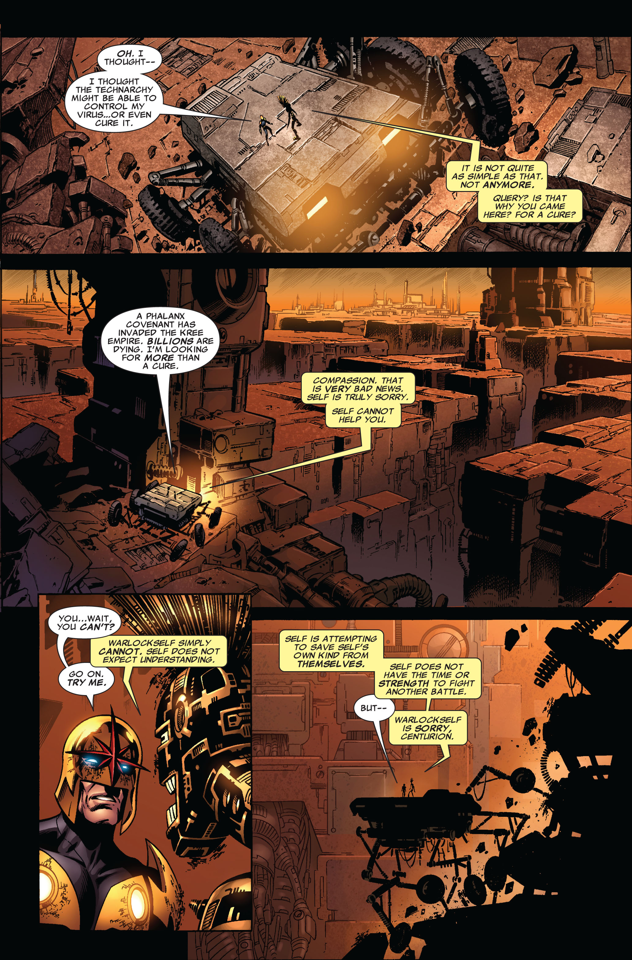 Read online Nova (2007) comic -  Issue # _TPB 2 (Part 1) - 87