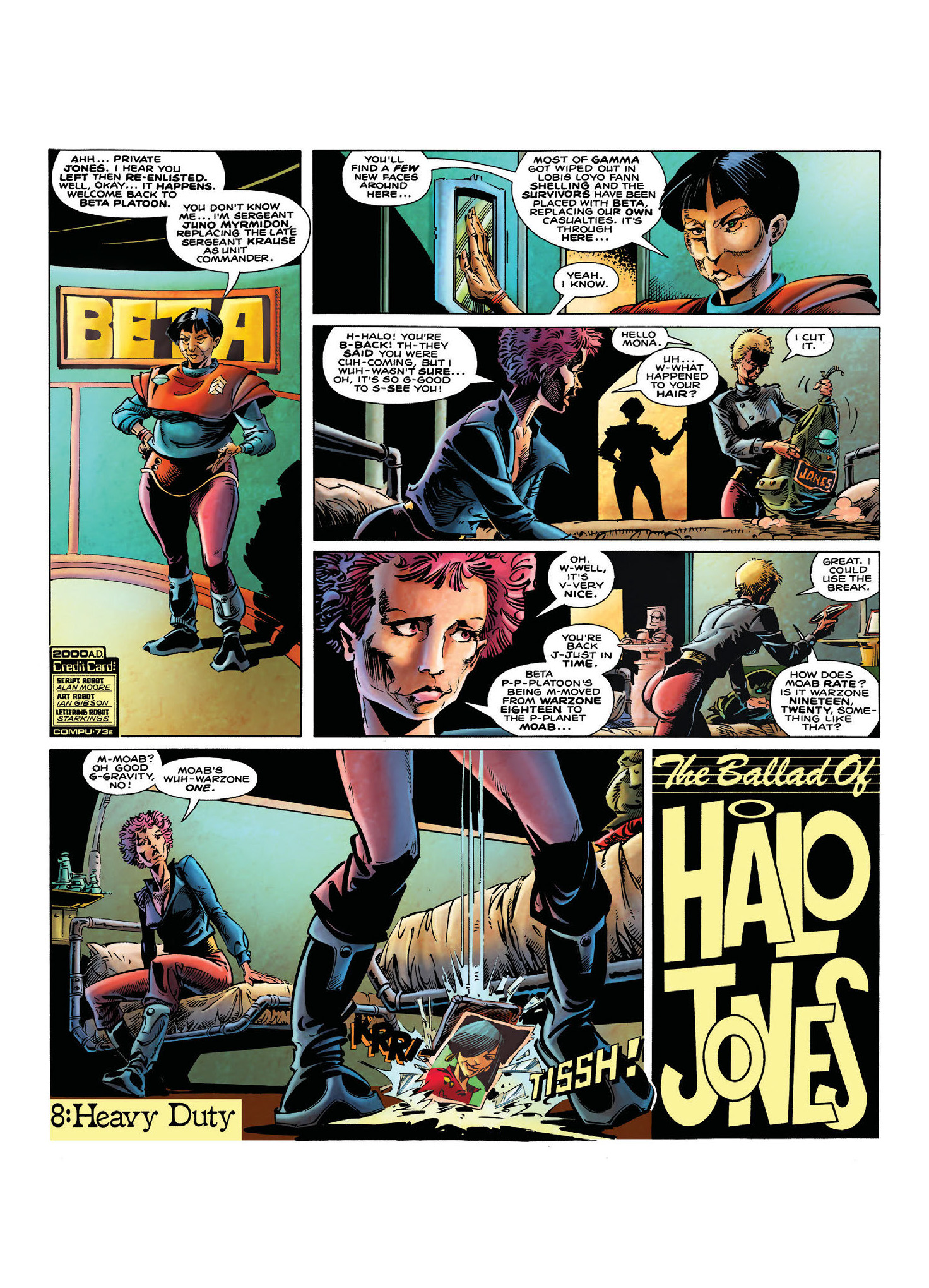 Read online The Ballad of Halo Jones (2018) comic -  Issue # TPB 3 - 45