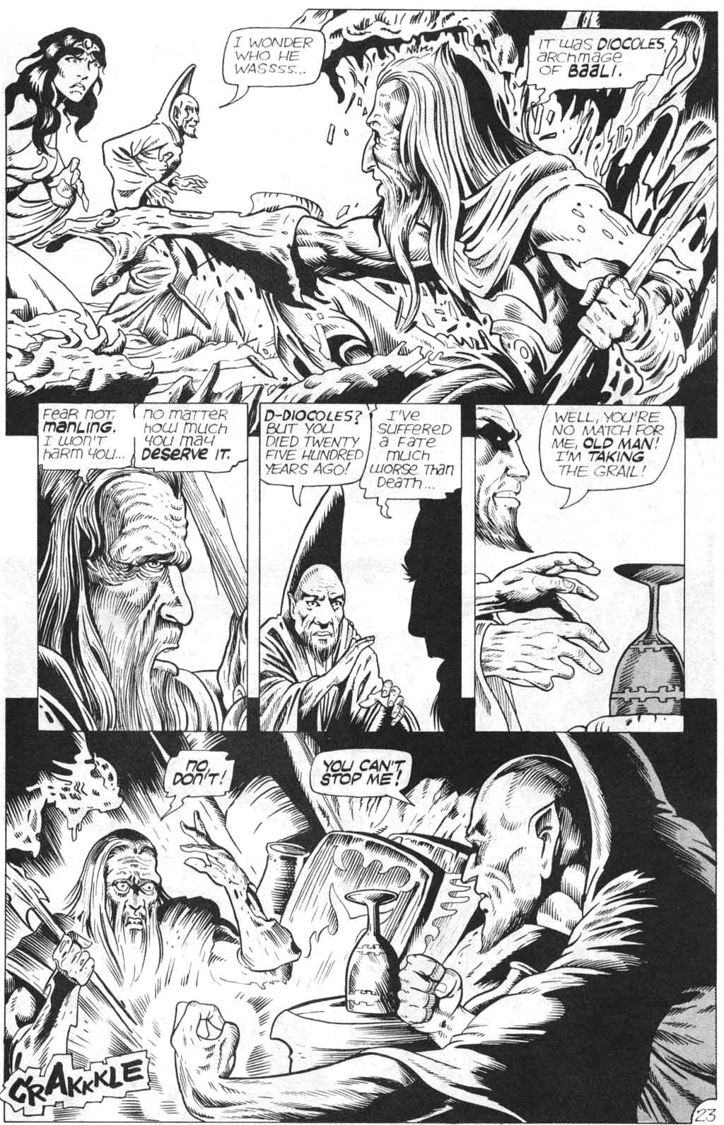 Read online Adventurers (1988) comic -  Issue #4 - 24