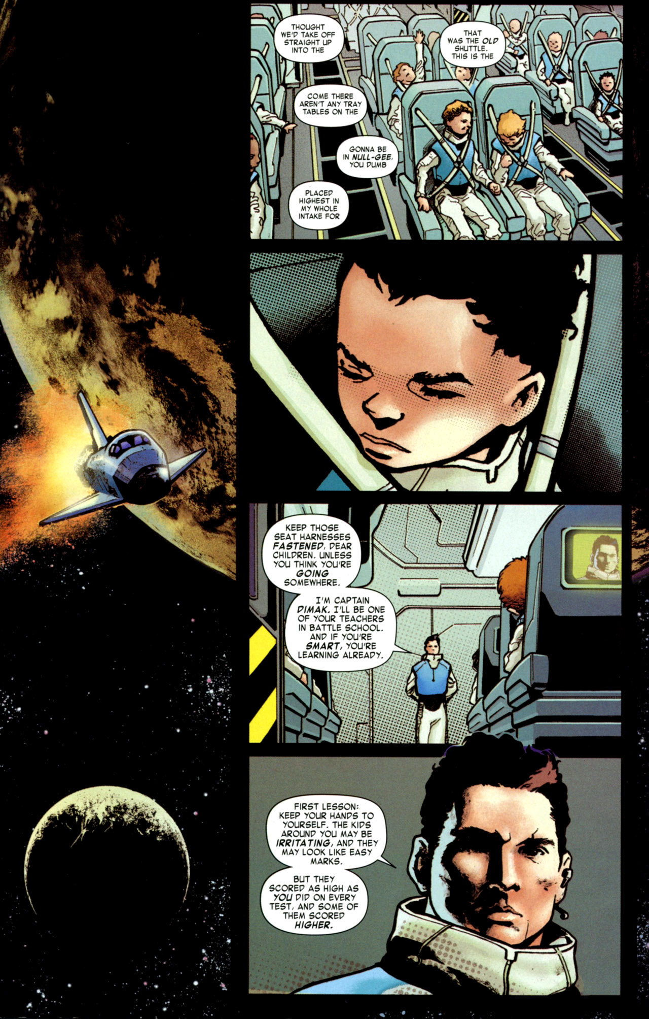 Read online Ender's Shadow: Battle School comic -  Issue #3 - 4
