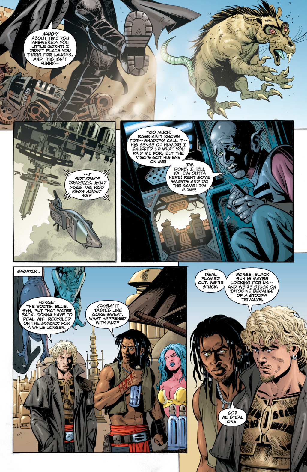 Read online Star Wars: Legacy (2006) comic -  Issue #37 - 16