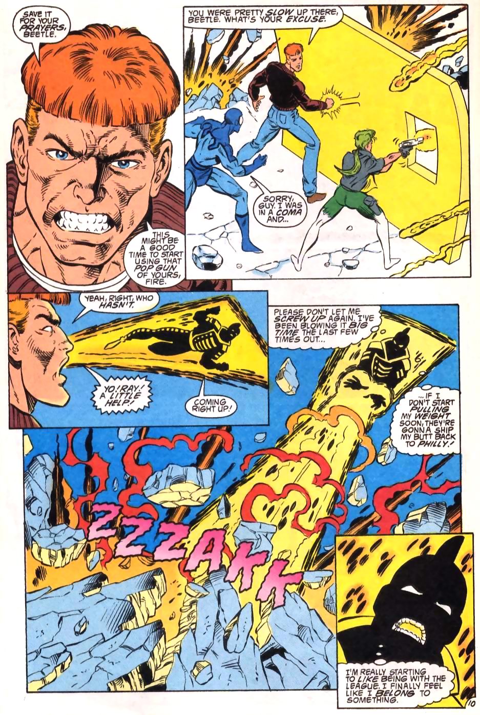 Read online Justice League America comic -  Issue #84 - 11