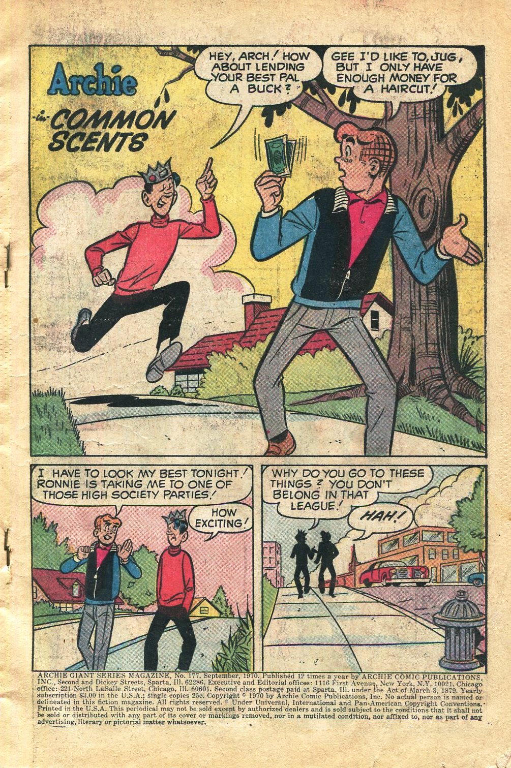 Read online Archie Giant Series Magazine comic -  Issue #177 - 3