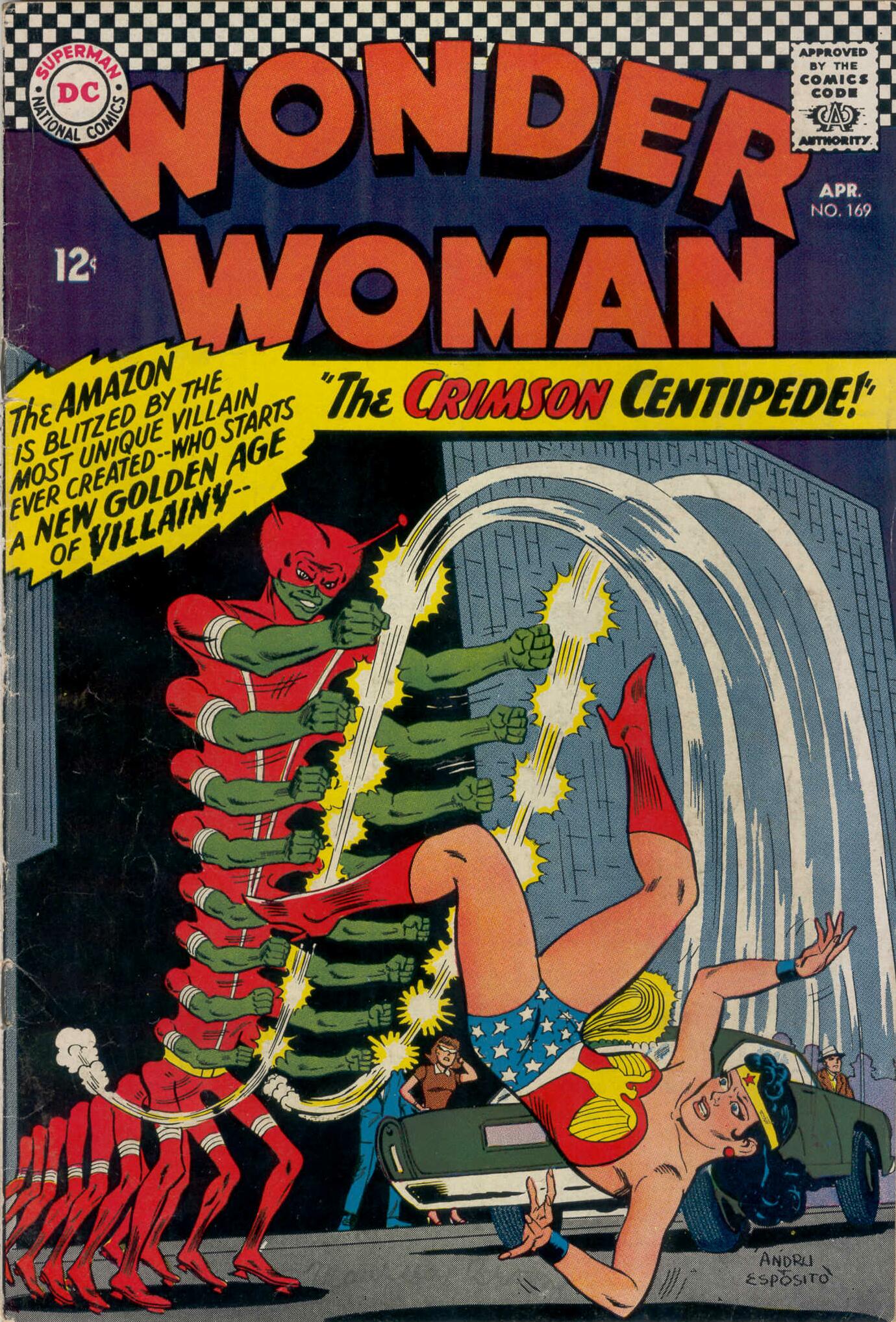 Read online Wonder Woman (1942) comic -  Issue #169 - 1