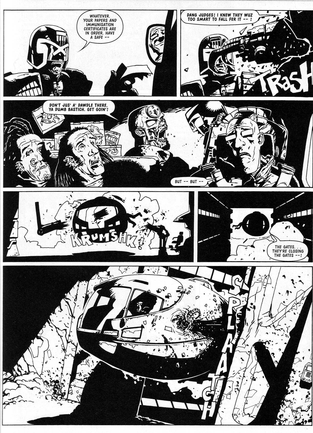 Read online Judge Dredd Megazine (vol. 3) comic -  Issue #69 - 21