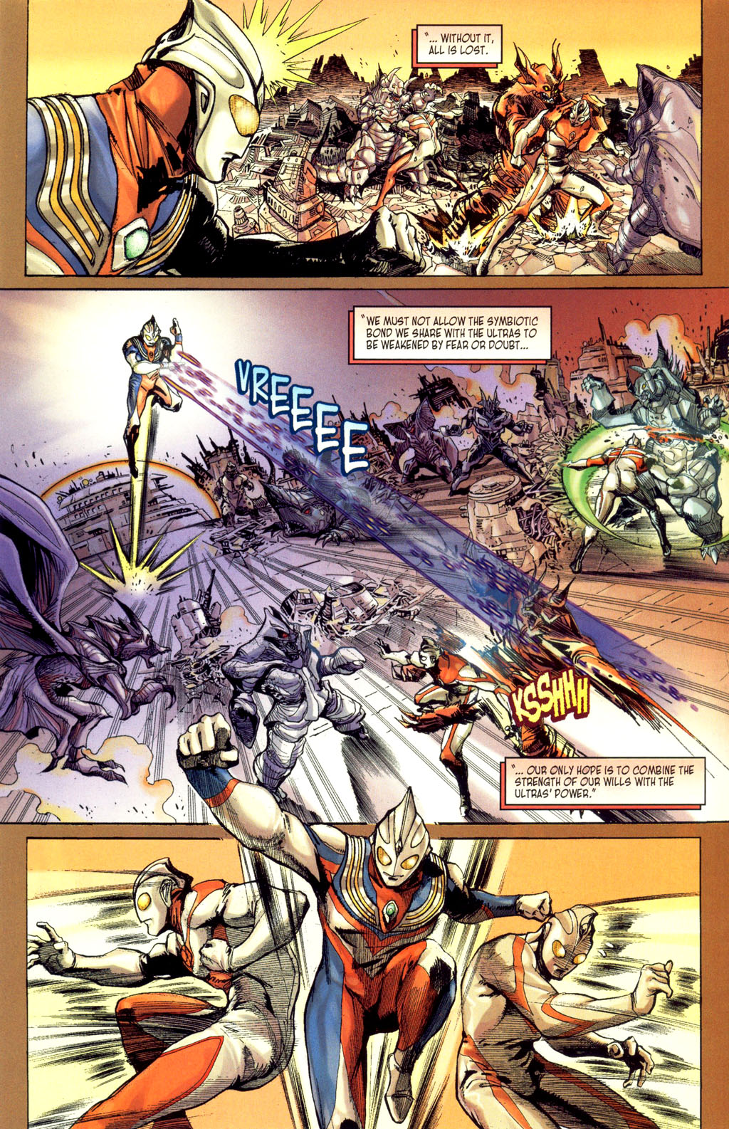 Read online Ultraman Tiga comic -  Issue #1 - 11
