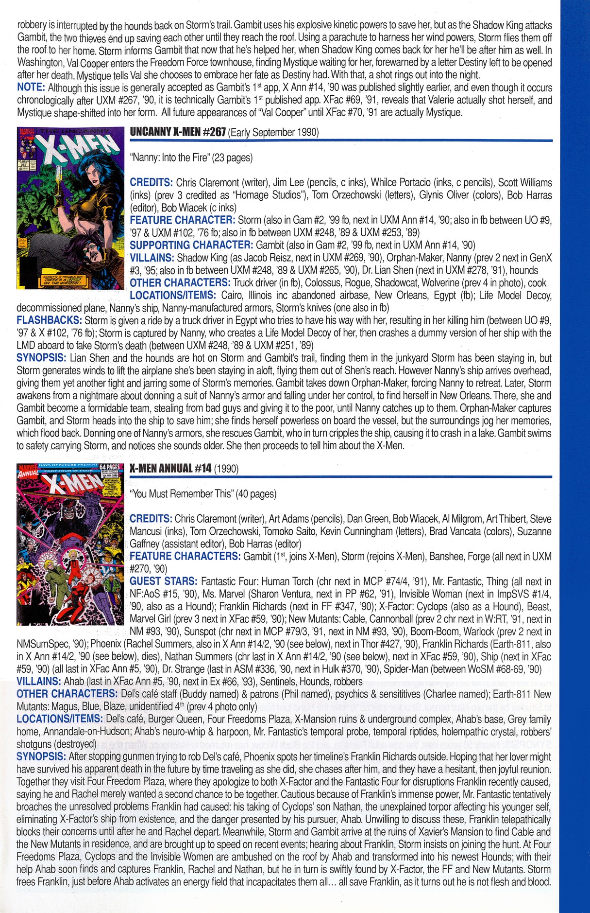 Read online Official Index to the Marvel Universe comic -  Issue #6 - 65
