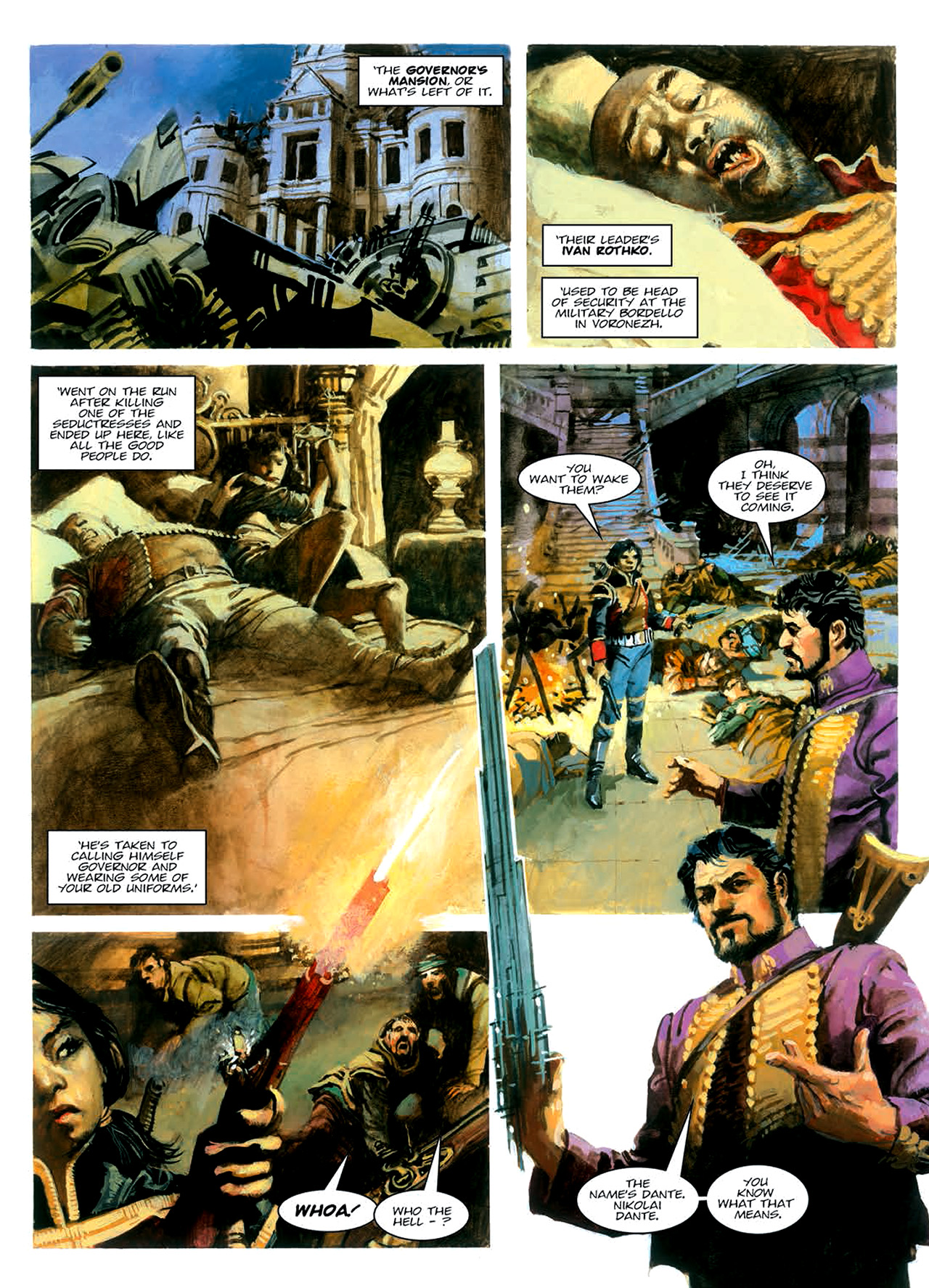 Read online Nikolai Dante comic -  Issue # TPB 8 - 76