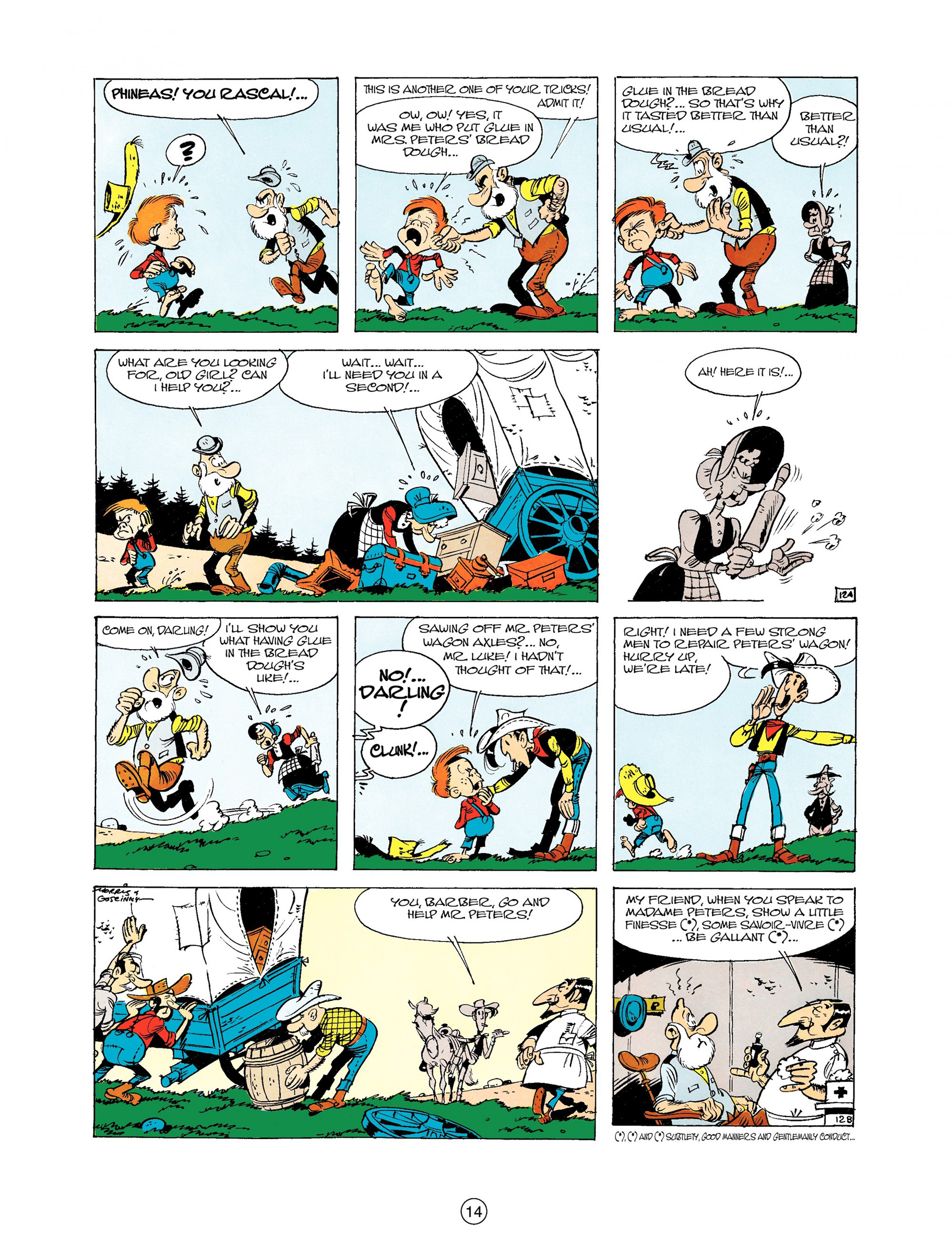 Read online A Lucky Luke Adventure comic -  Issue #9 - 14