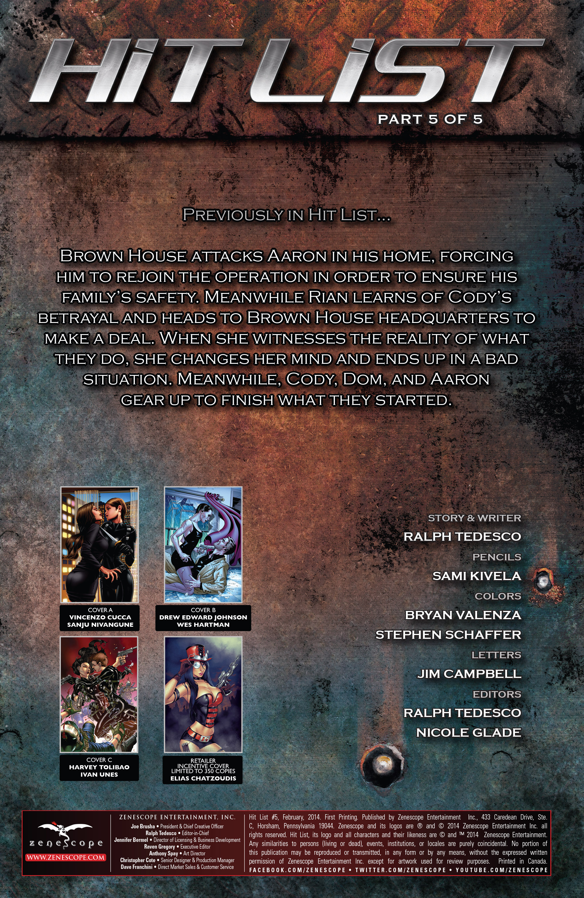 Read online Hit List comic -  Issue #5 - 2