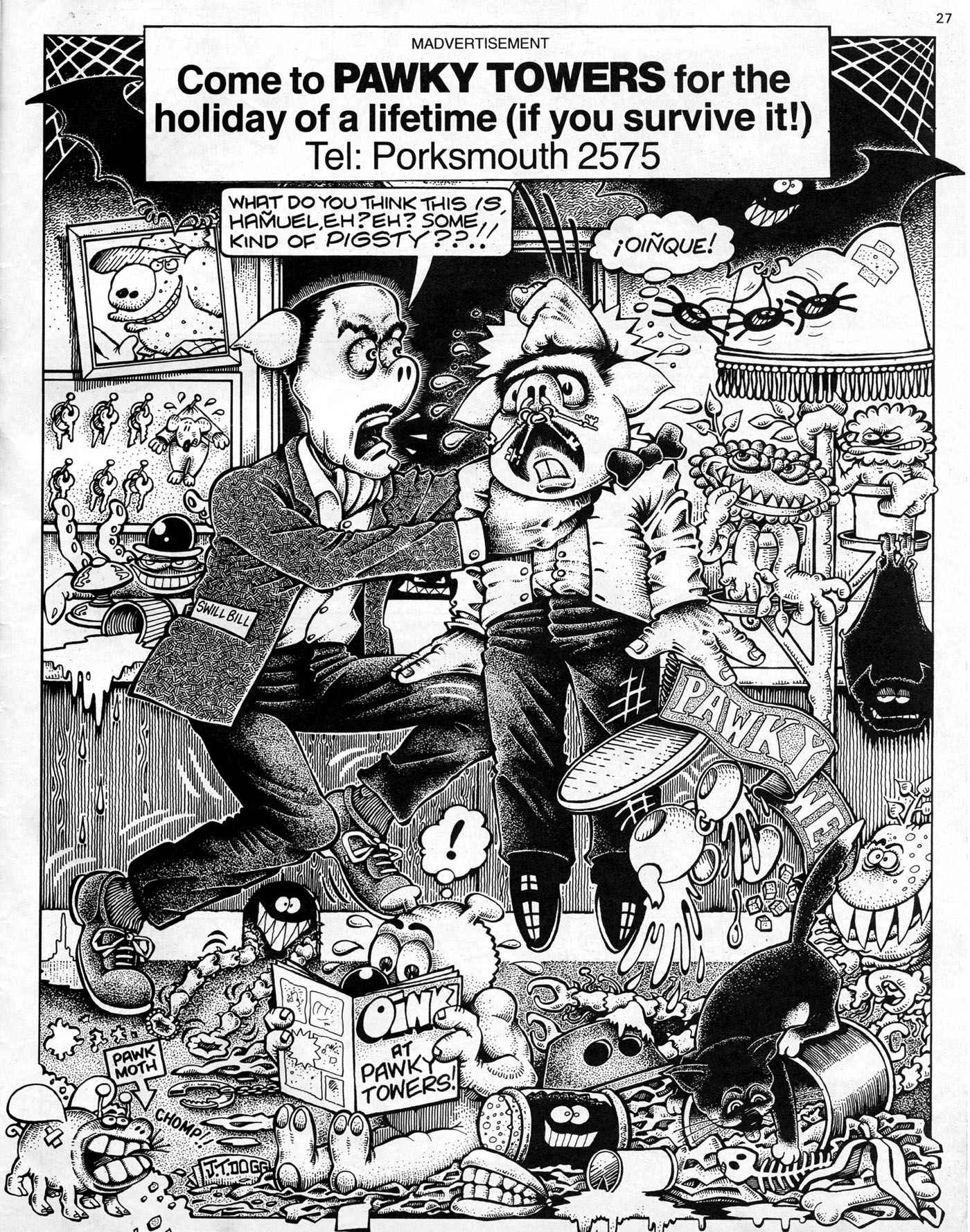 Read online Oink! comic -  Issue #7 - 25