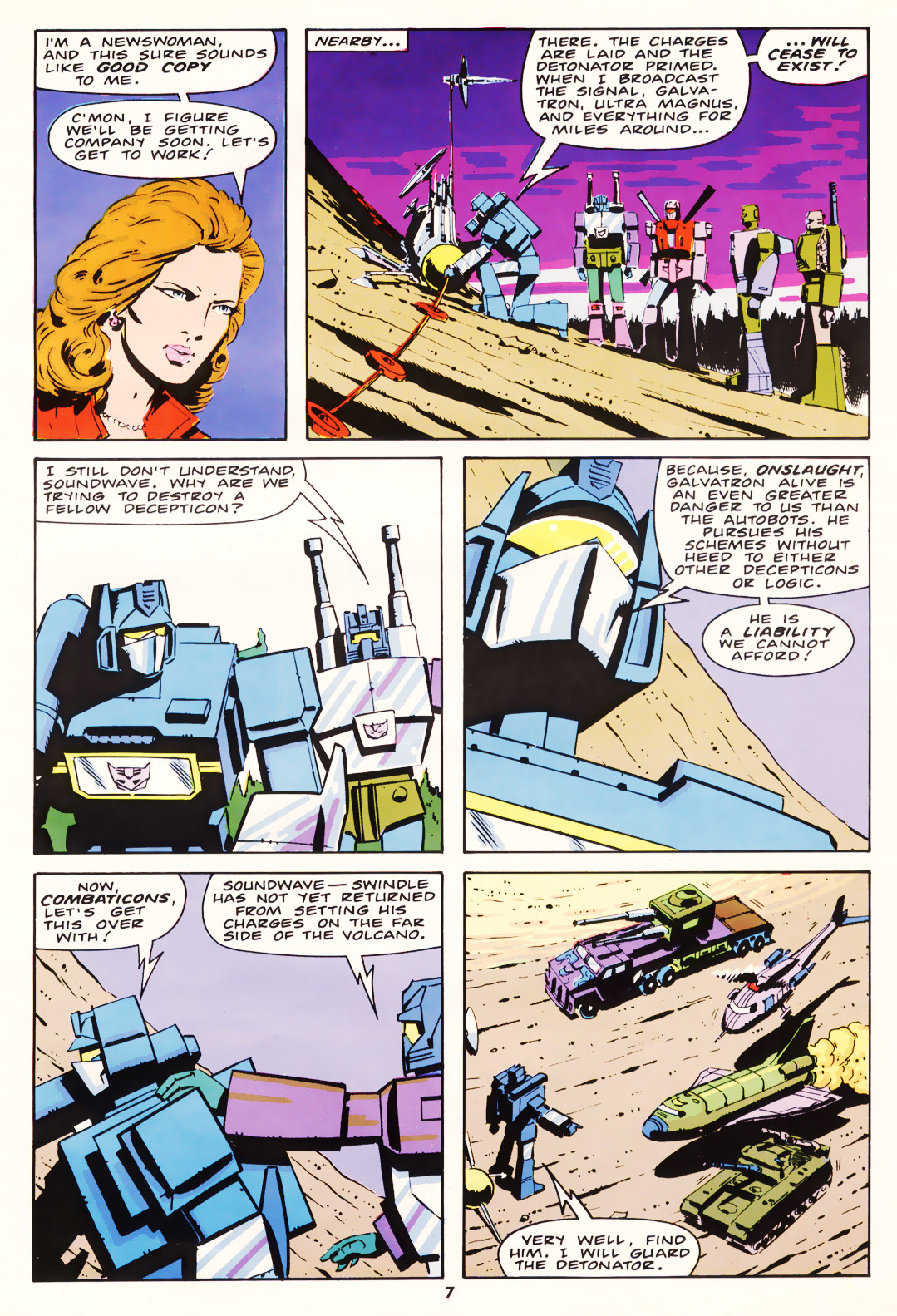 Read online The Transformers (UK) comic -  Issue #138 - 7