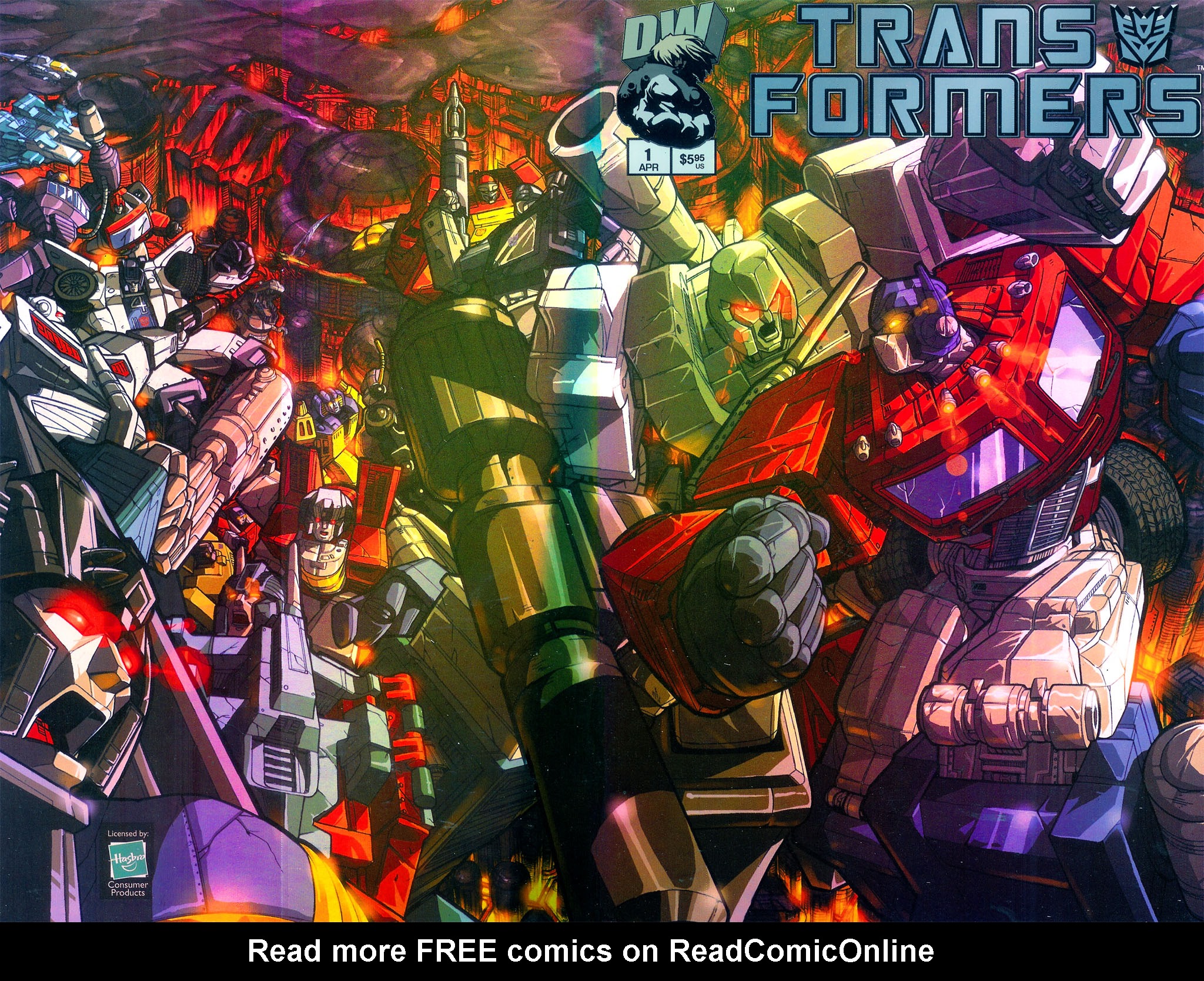 Read online Transformers: Generation 1 (2002) comic -  Issue #1 - 1
