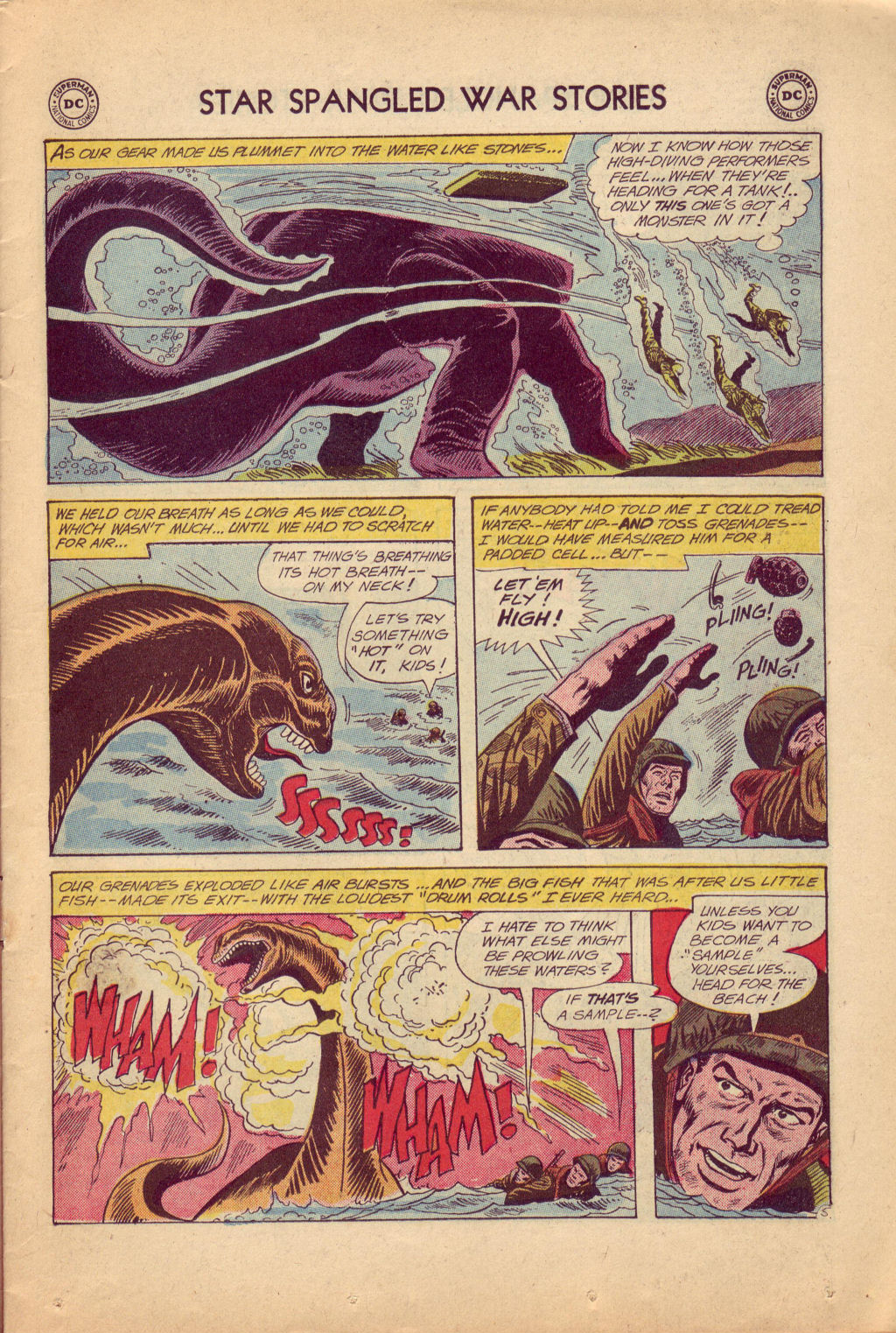 Read online Star Spangled War Stories (1952) comic -  Issue #99 - 7