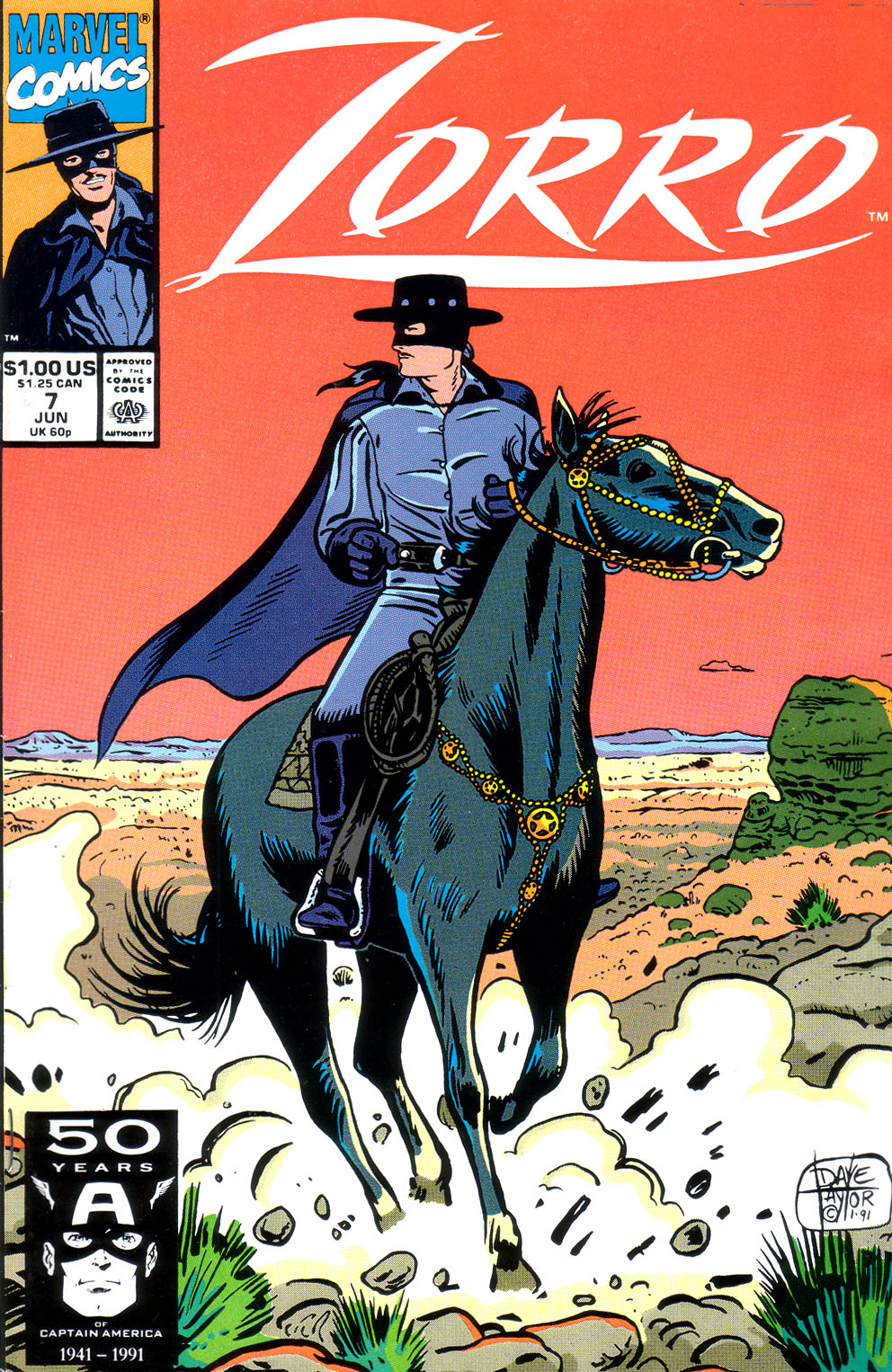 Read online Zorro (1990) comic -  Issue #7 - 1